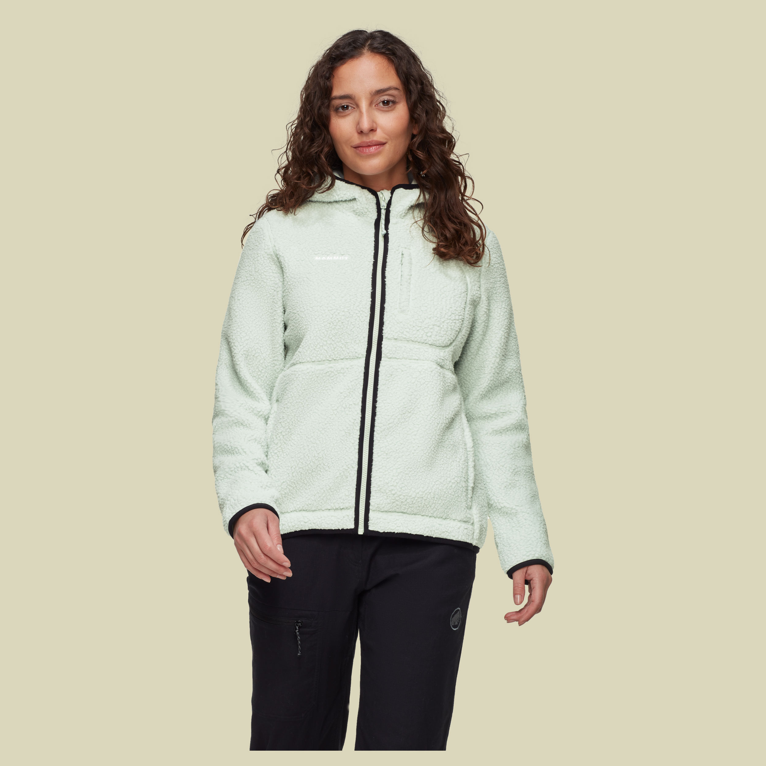 Falera Pro ML Hooded Jacket Women XS weiß - silver sage