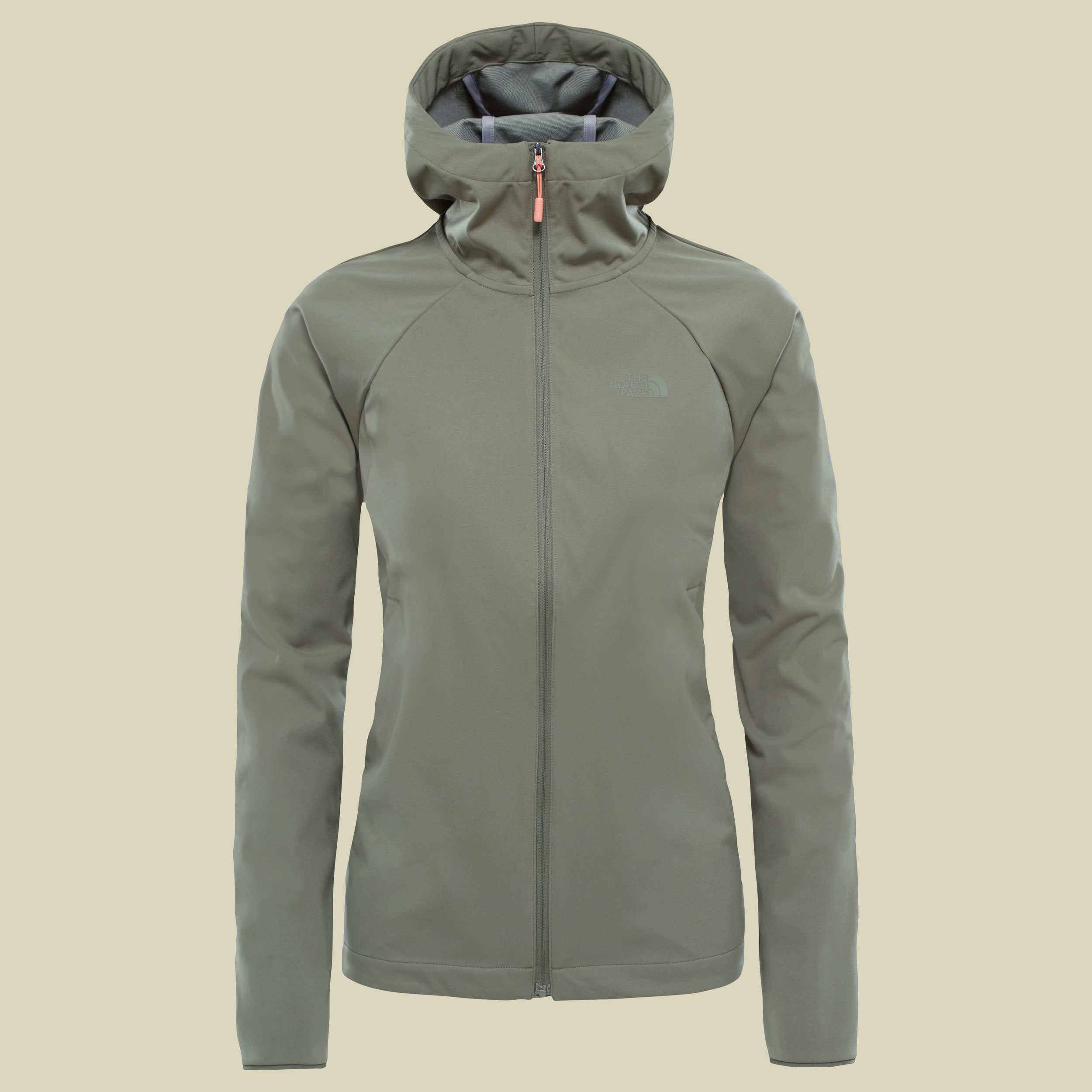 Inlux Softshell Hoodie Women Größe XS Farbe deep lichen green