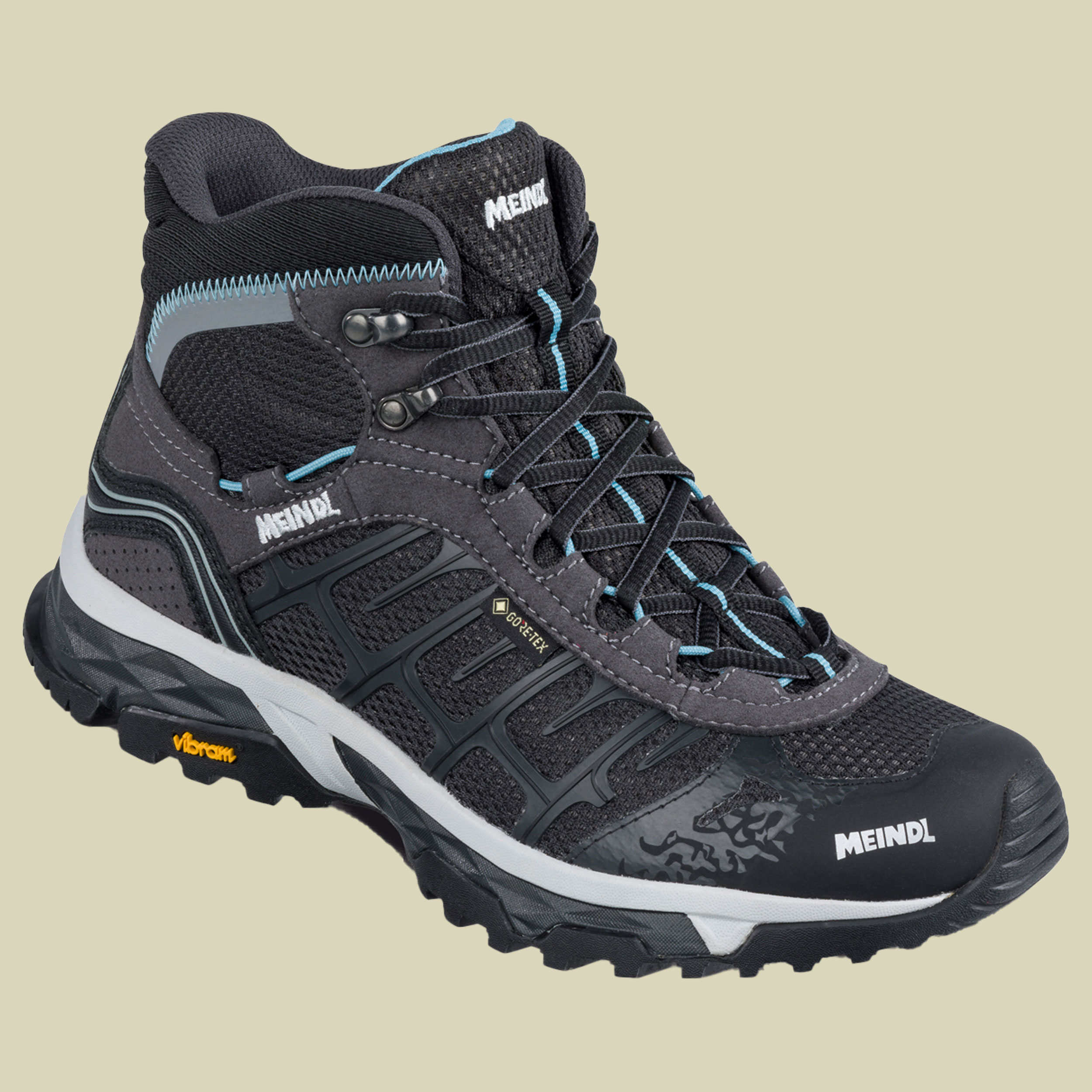 Finale Lady Mid GTX Größe UK 6 Farbe schwarz/azur