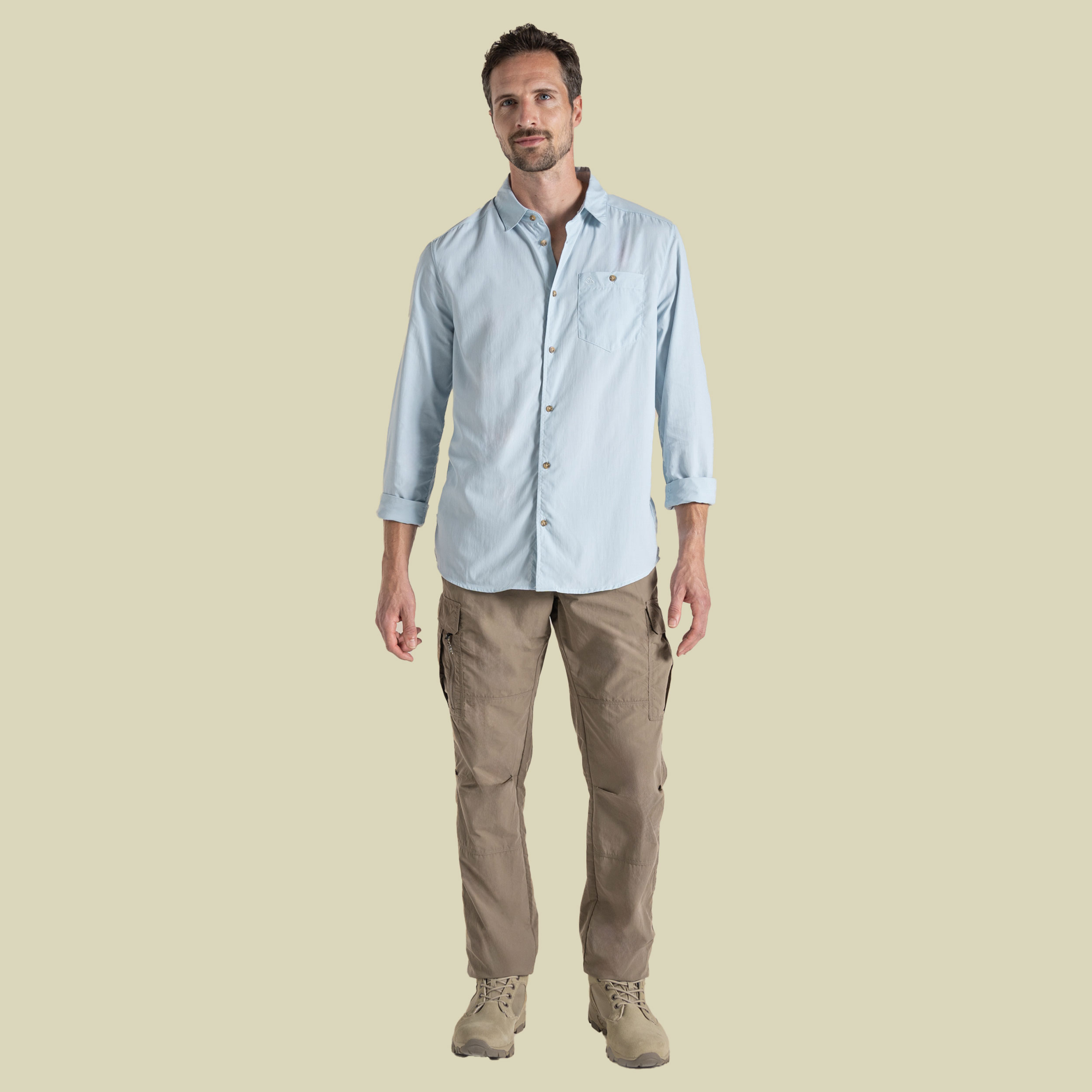 NosiLife Nuoro Long Sleeved Shirt II Men XL blau - niagara blue