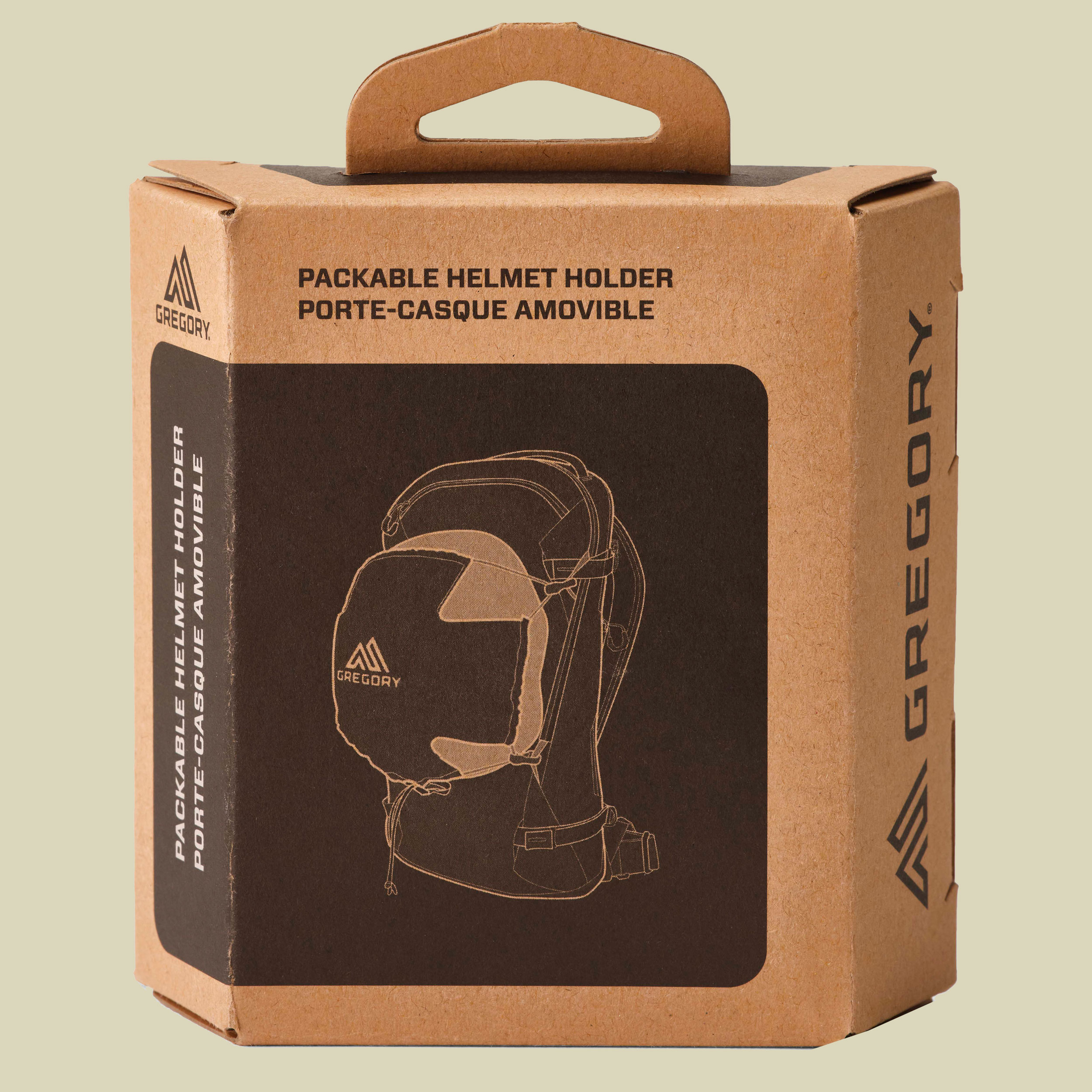 Packable Helmet Holder - Farbe obsidian black