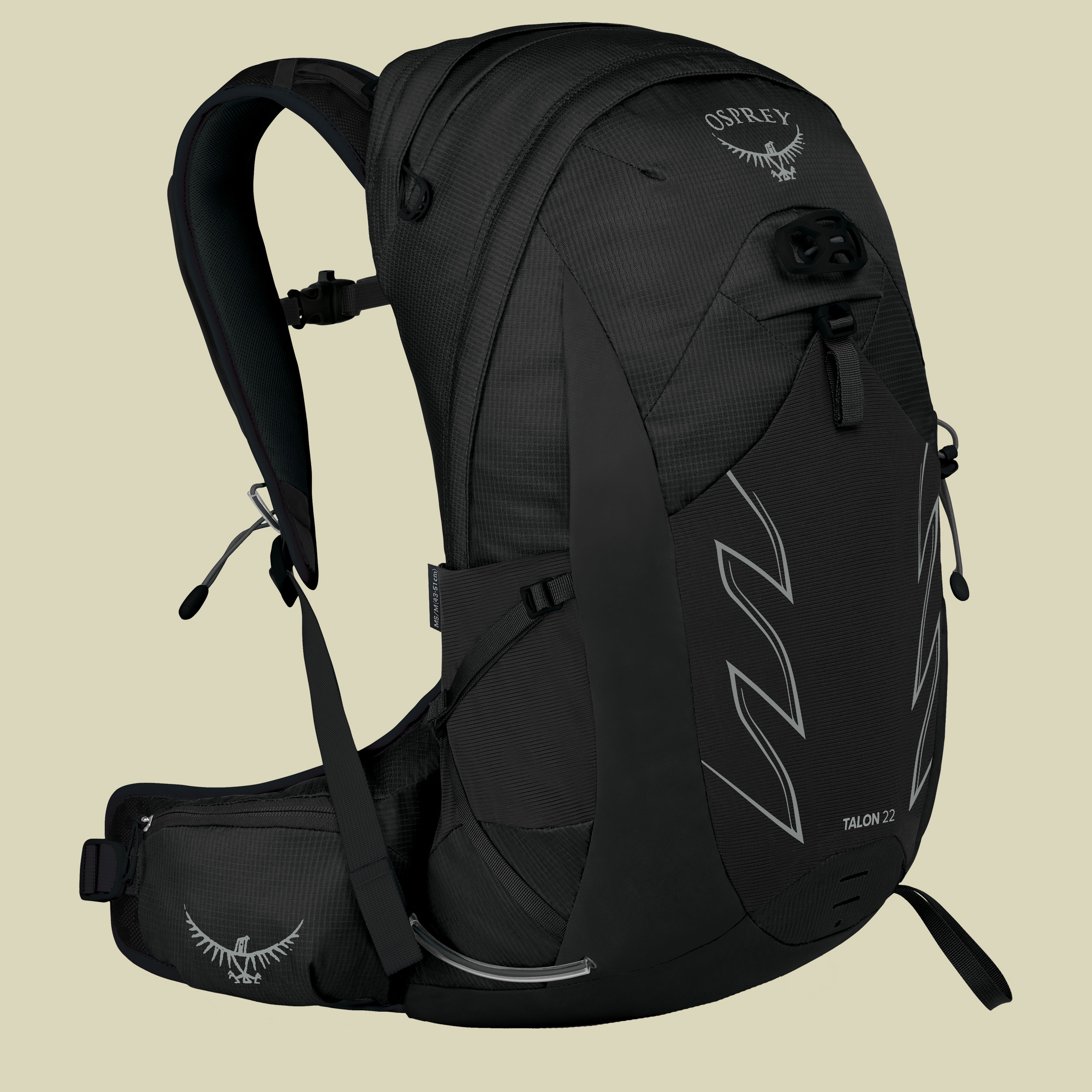 Talon 22 Men Volumen 22 L, Rückenlänge L/XL Farbe stealth black