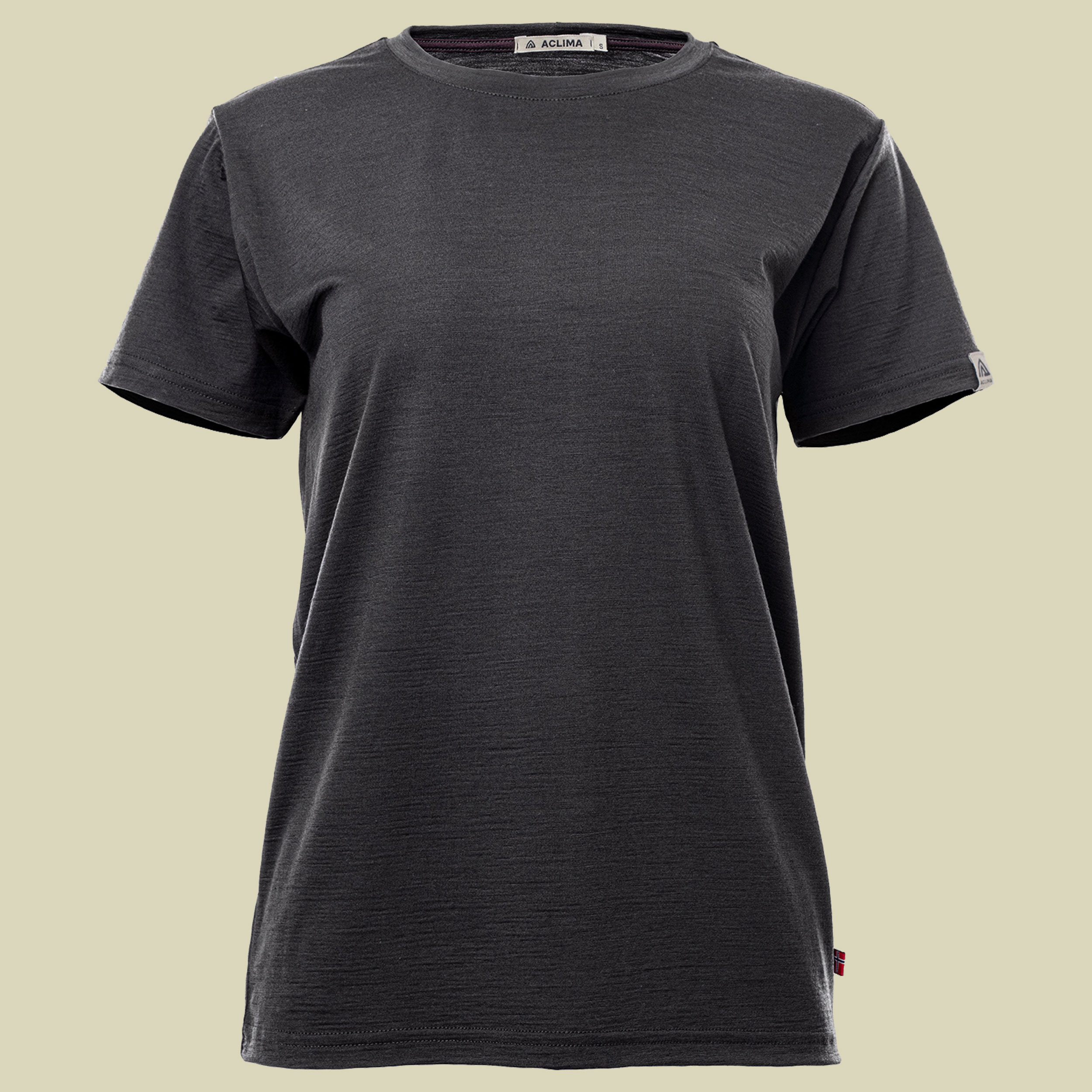 LightWool 180 Classic Tee Women L grau - marengo