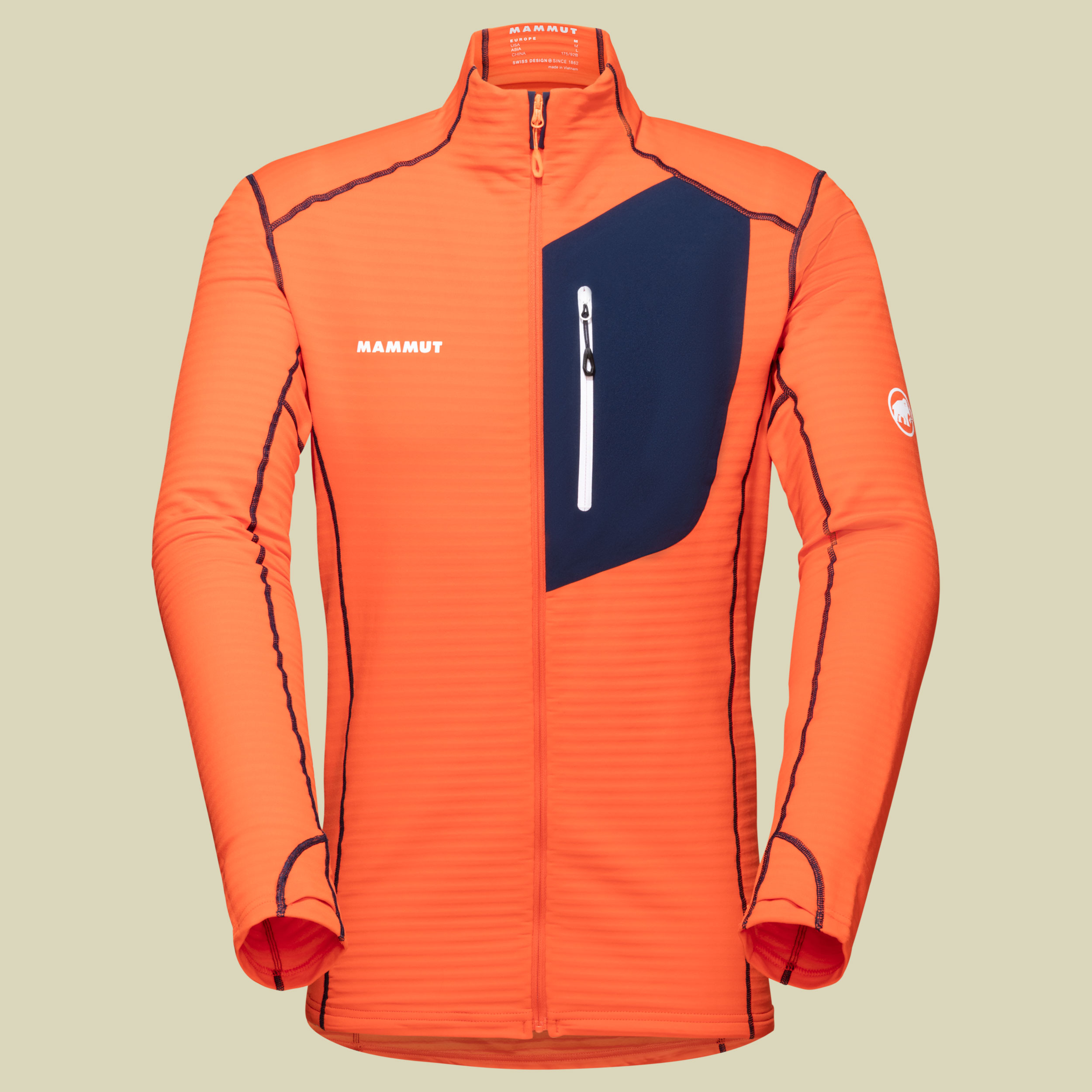 Aconcagua Light ML Jacket Men Größe M  Farbe hot red-marine
