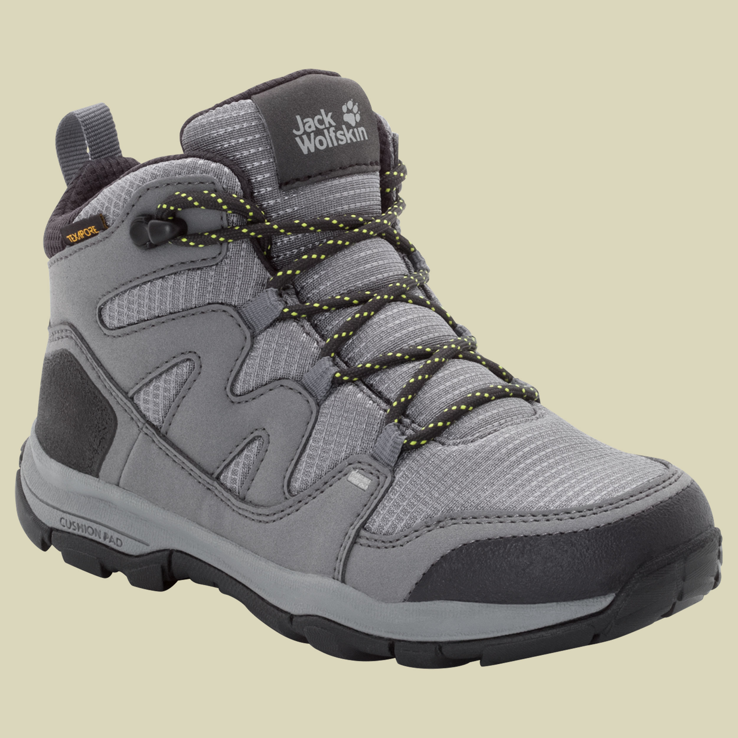 MTN Attack 3 Texapore Mid Kids Größe 37 Farbe tarmac grey