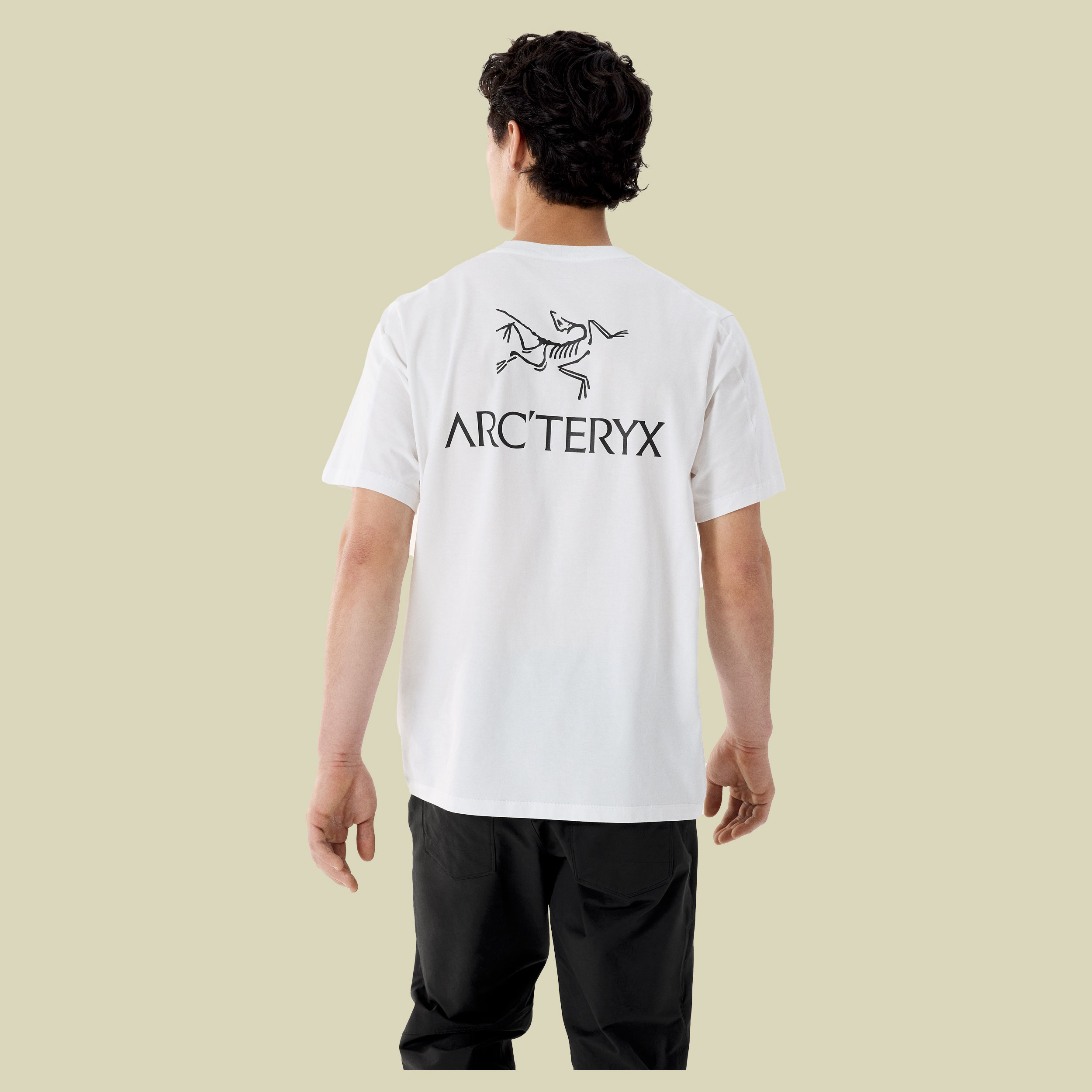 Kragg SL Cotton Bird Word SS Men XL weiß- white light /black