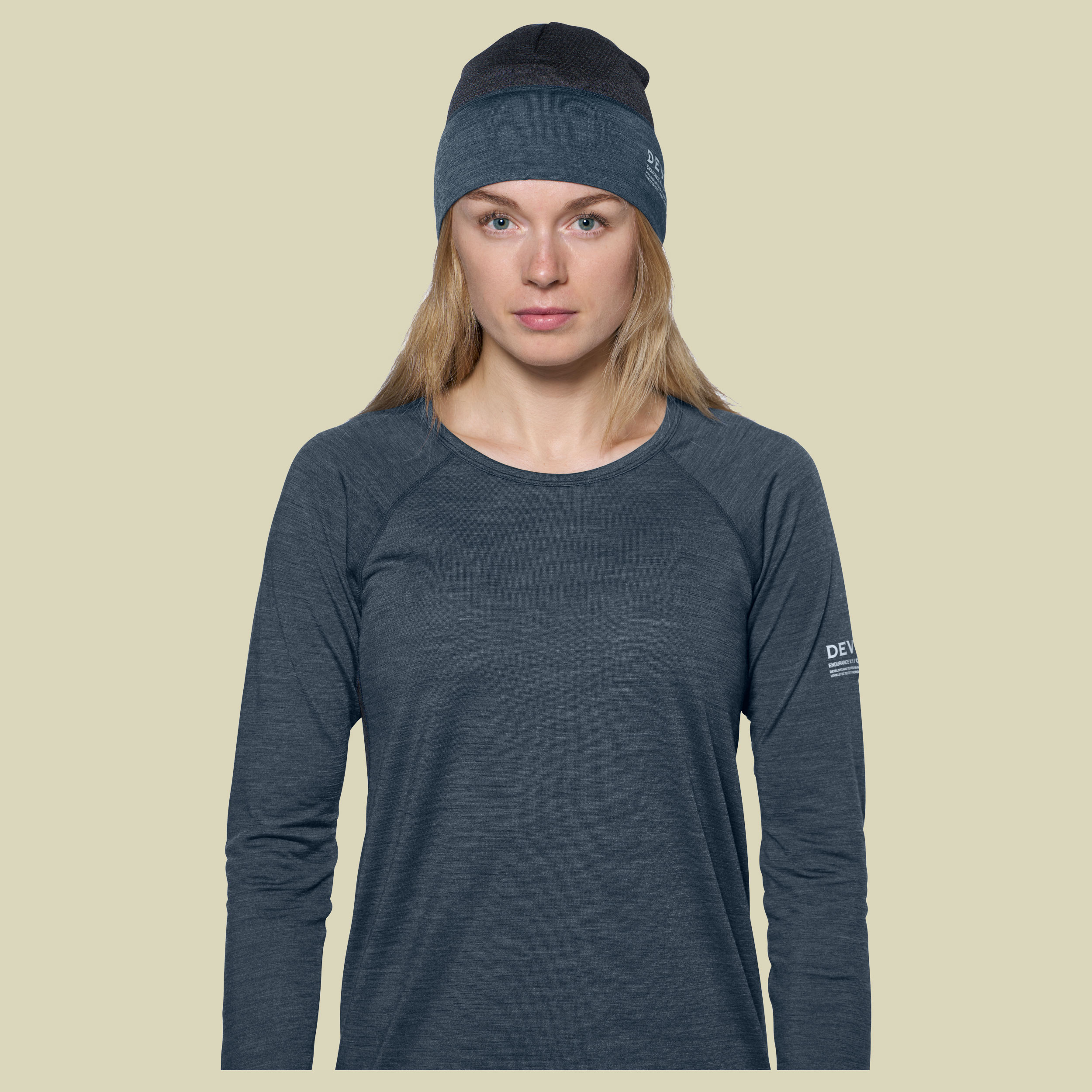 Endurance Merino Light Beanie one size blau - Farbe night