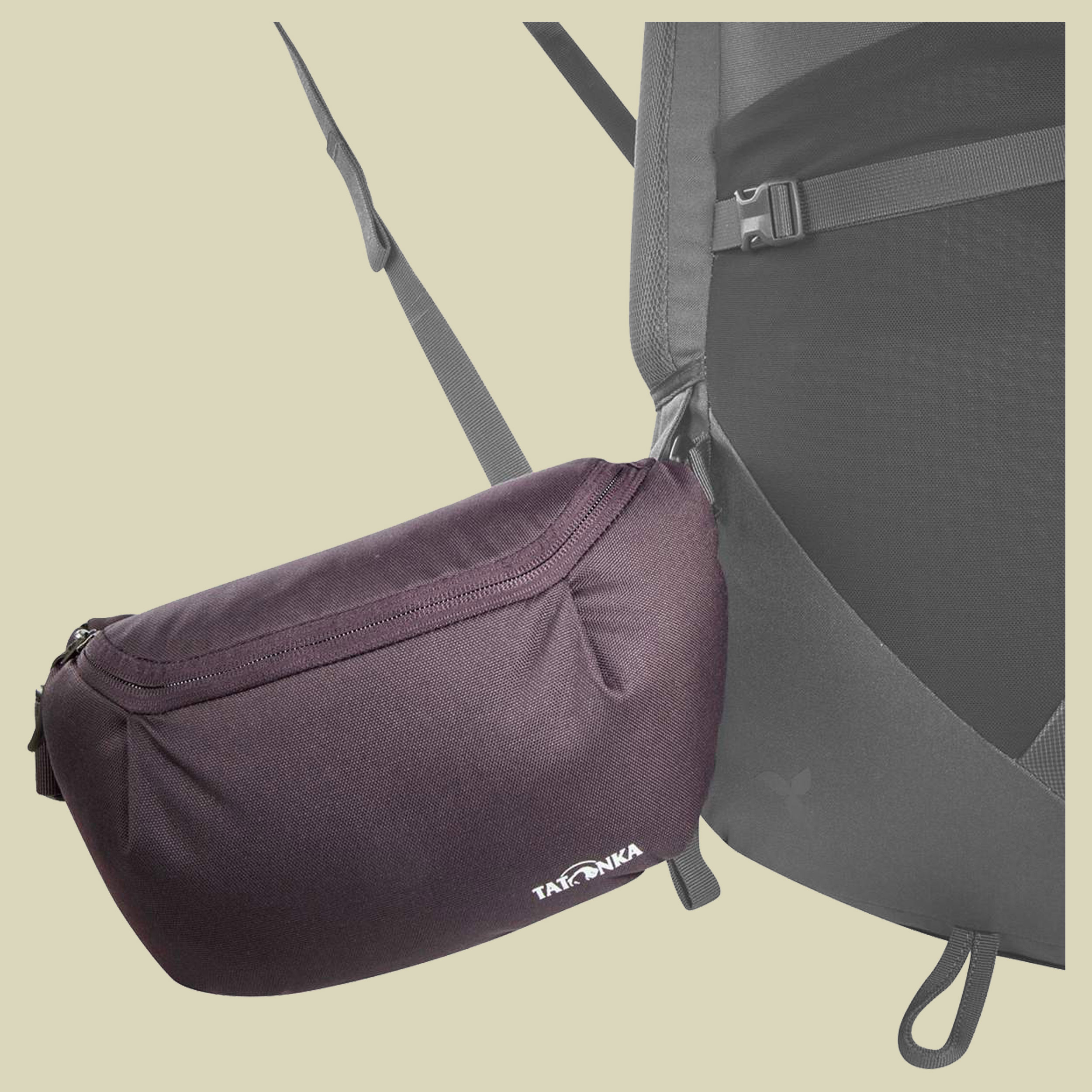 Hip Belt Pouch lila 3,0 - midnight plum