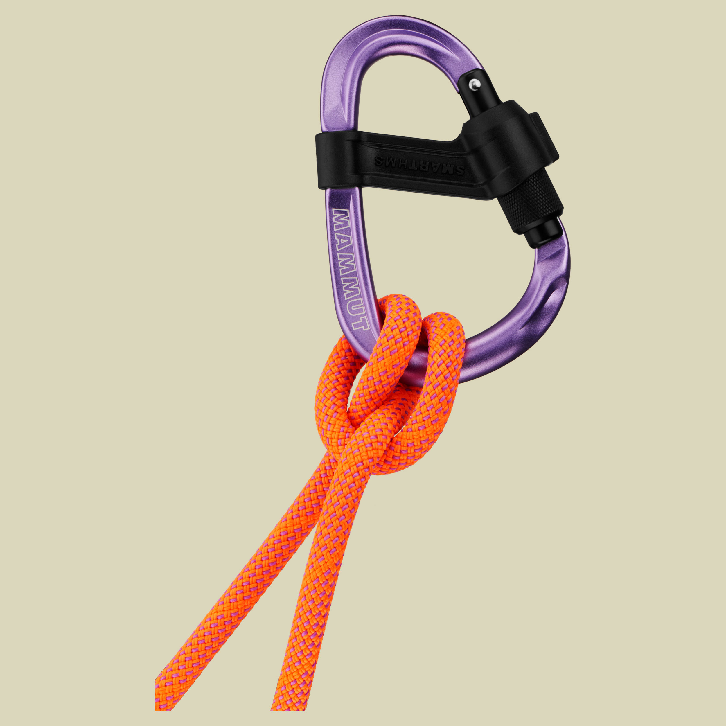 Smart HMS 2.0 Screwgate Karabiner lila one size - Farbe alpine calamint
