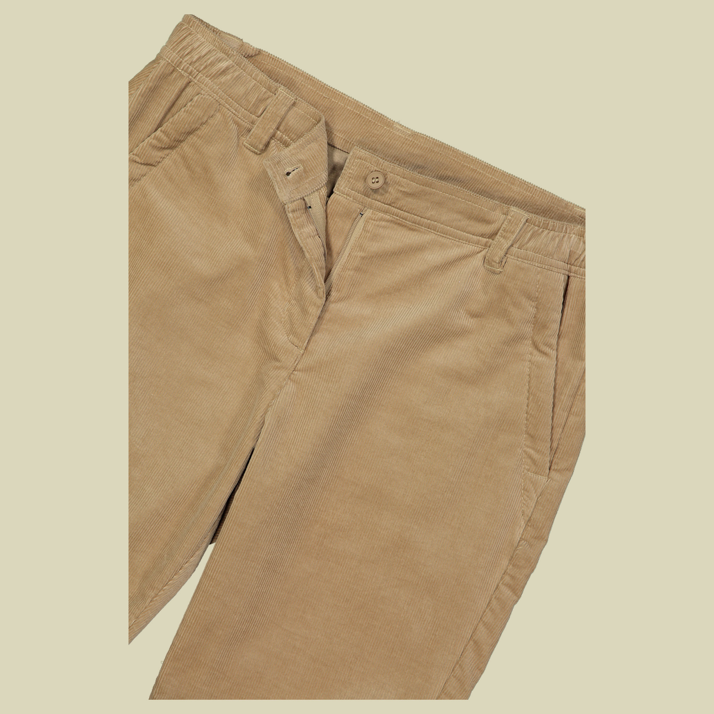 Woman Long Pant 40 braun - Farbe cookie
