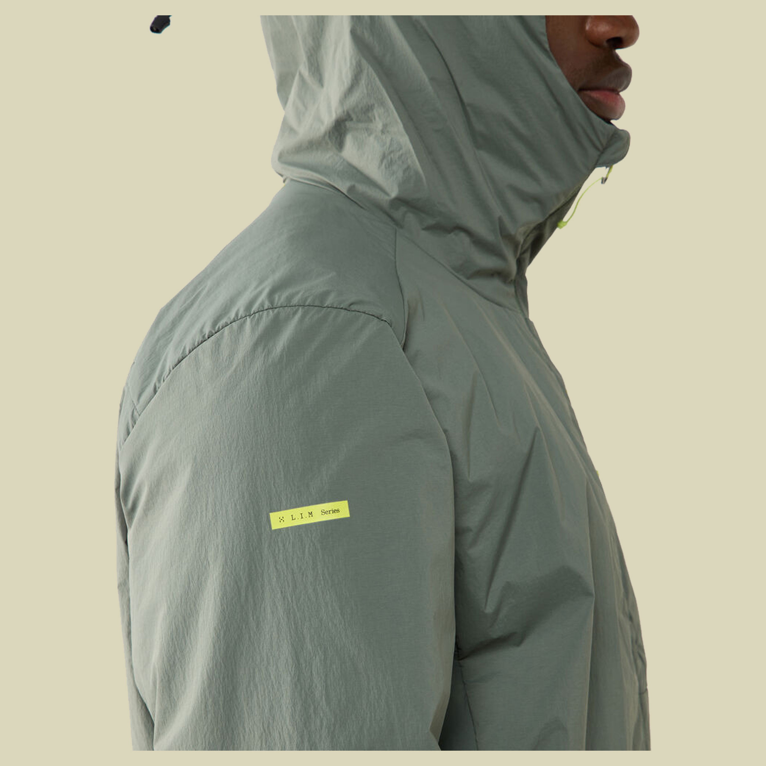 L.I.M Mimic Barrier Hood Men XL grün - chlorophyll green