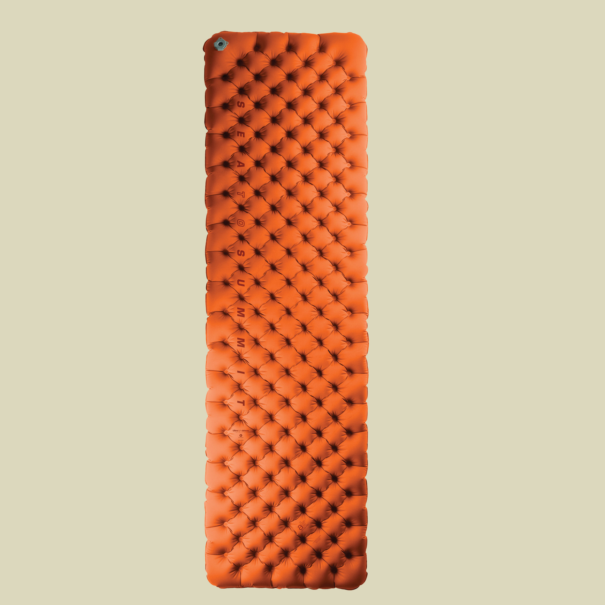 Ultralight Deluxe Insulated Mat Liegefläche 183 x 56 cm (regular rectangular) Farbe orange