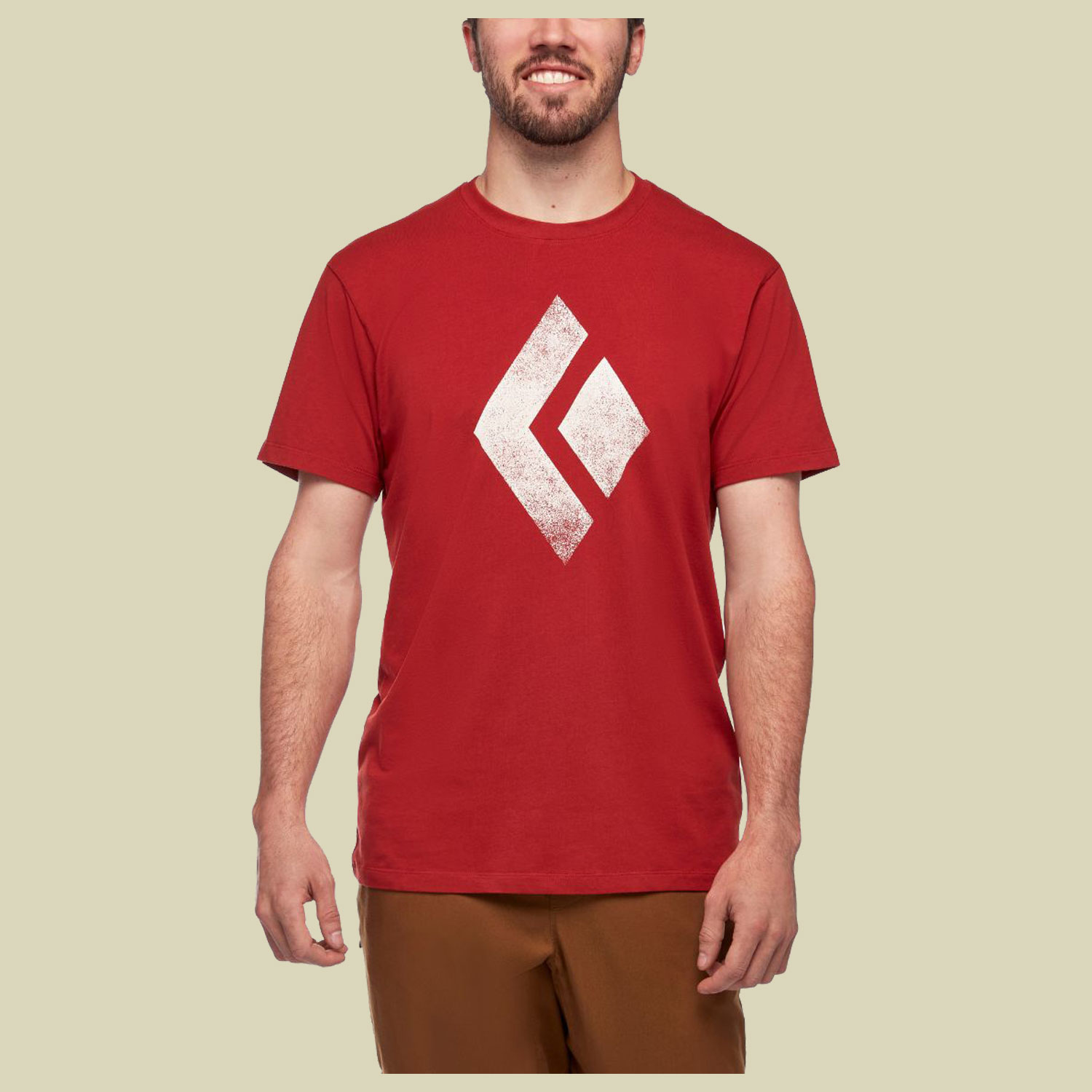 Chalked Up Tee Men Größe L Farbe red rock