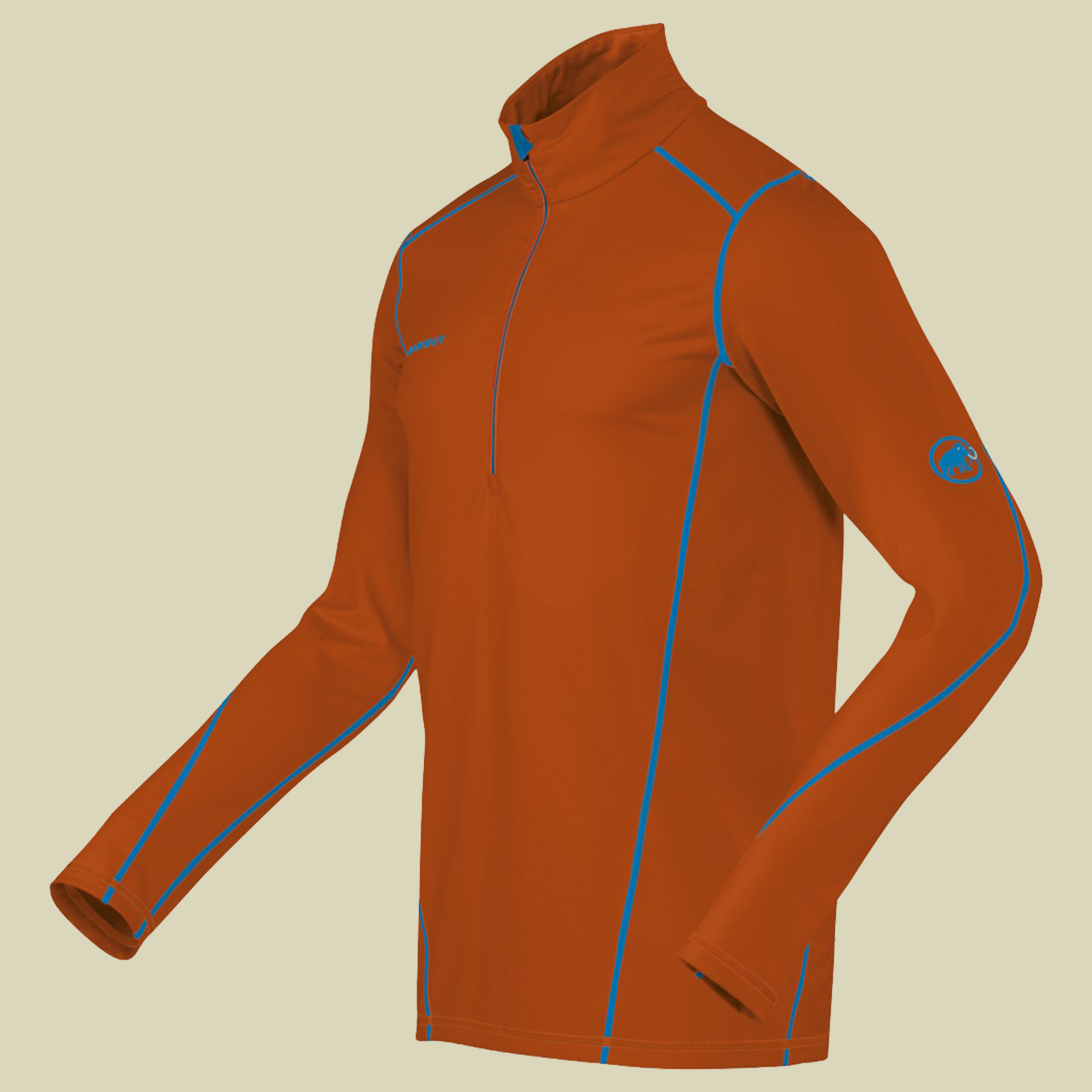 Moench Longsleeve Men Größe M Farbe dark orange