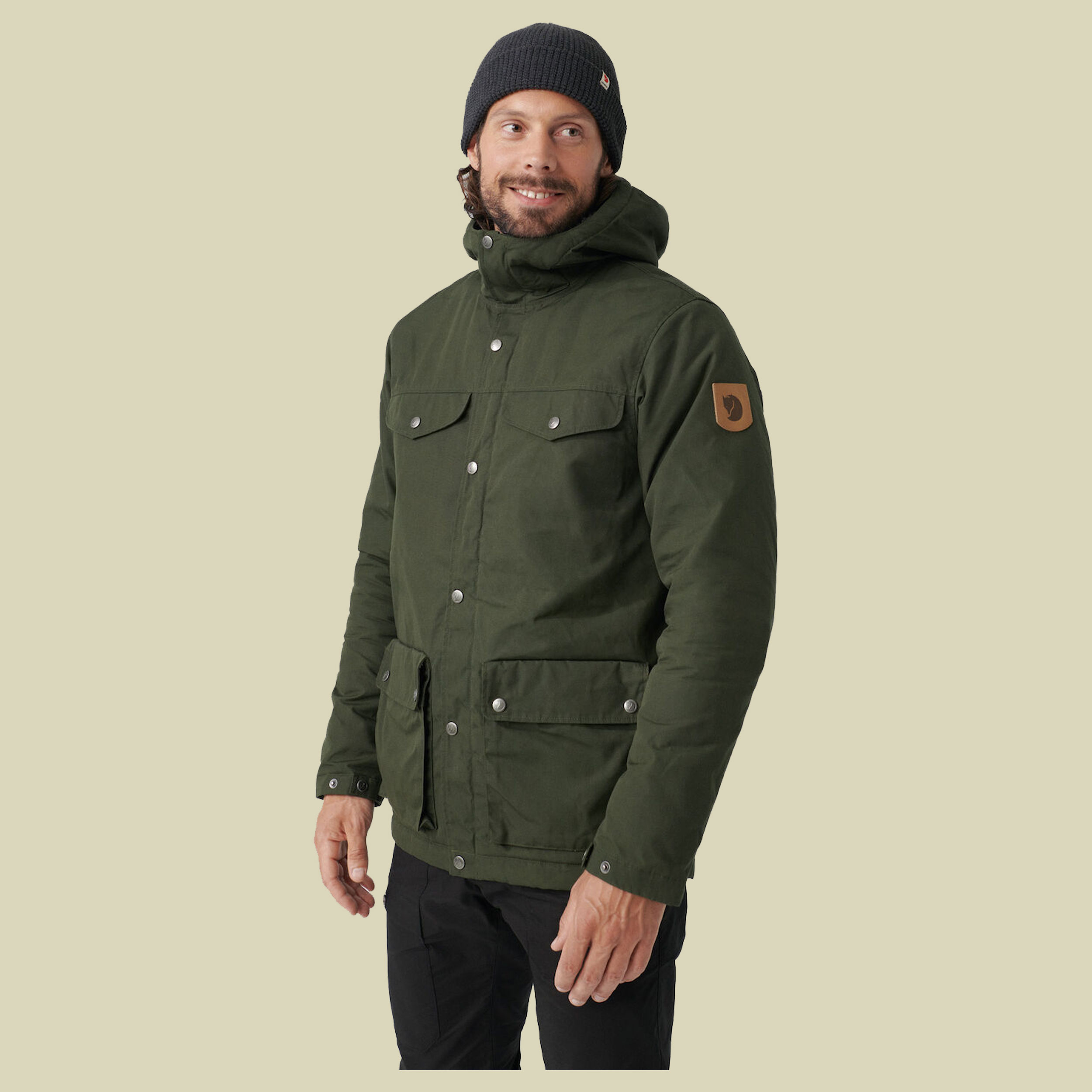Greenland Winter Jacket Men  Größe XXL Farbe deep forest