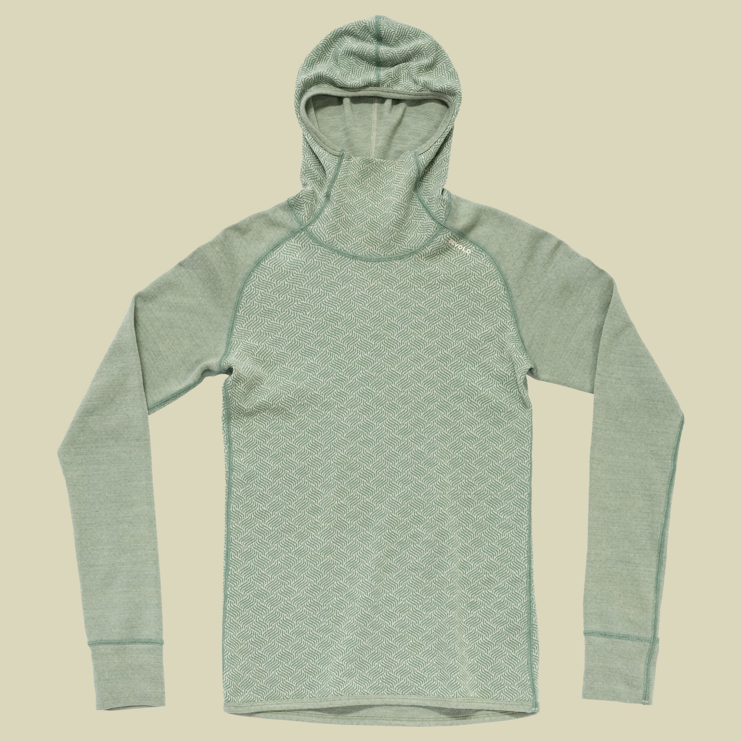 Kvitegga Merino 230 Hoodie Woman raw white XL