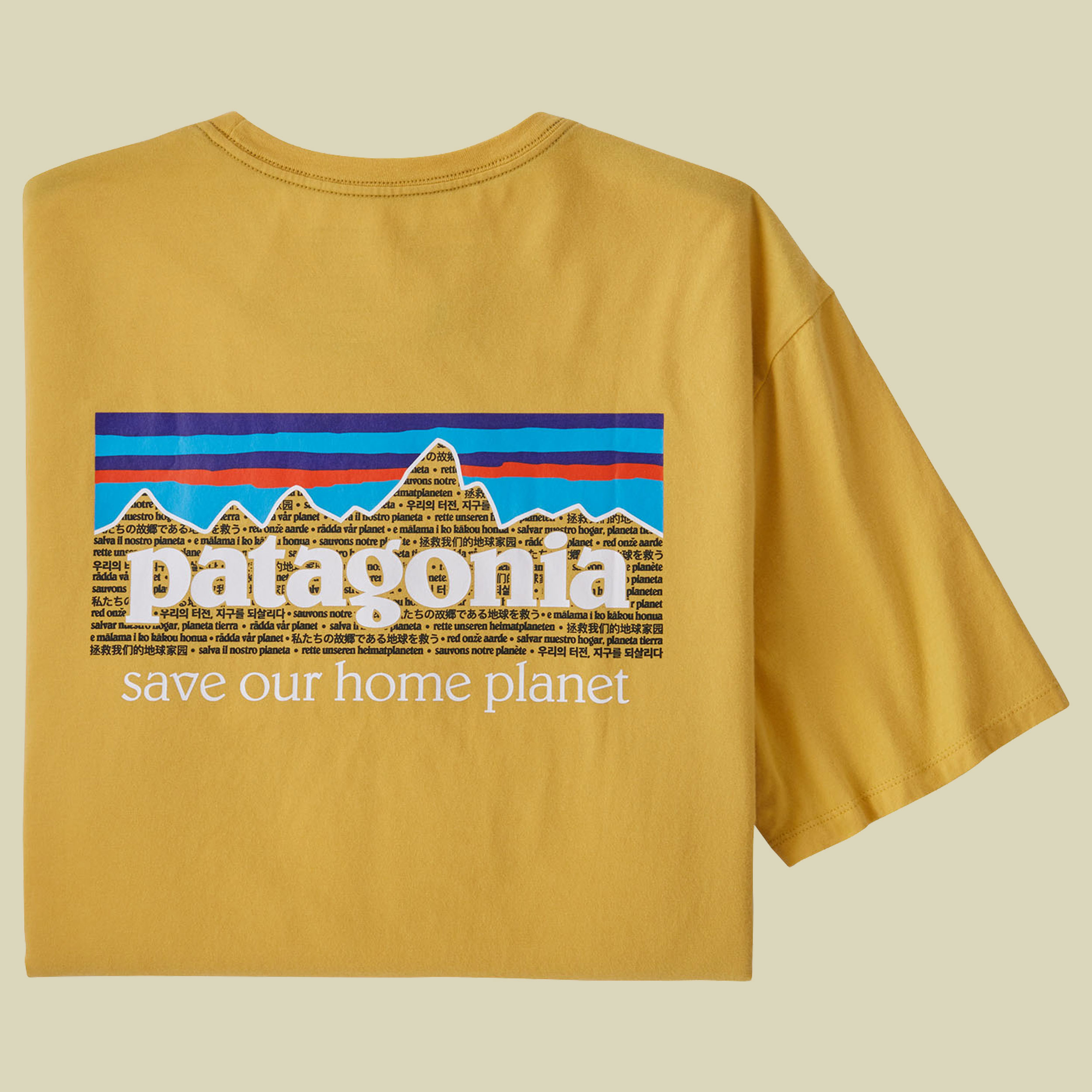 P-6 Mission Organic T-Shirt Men Größe S Farbe surfboard yellow