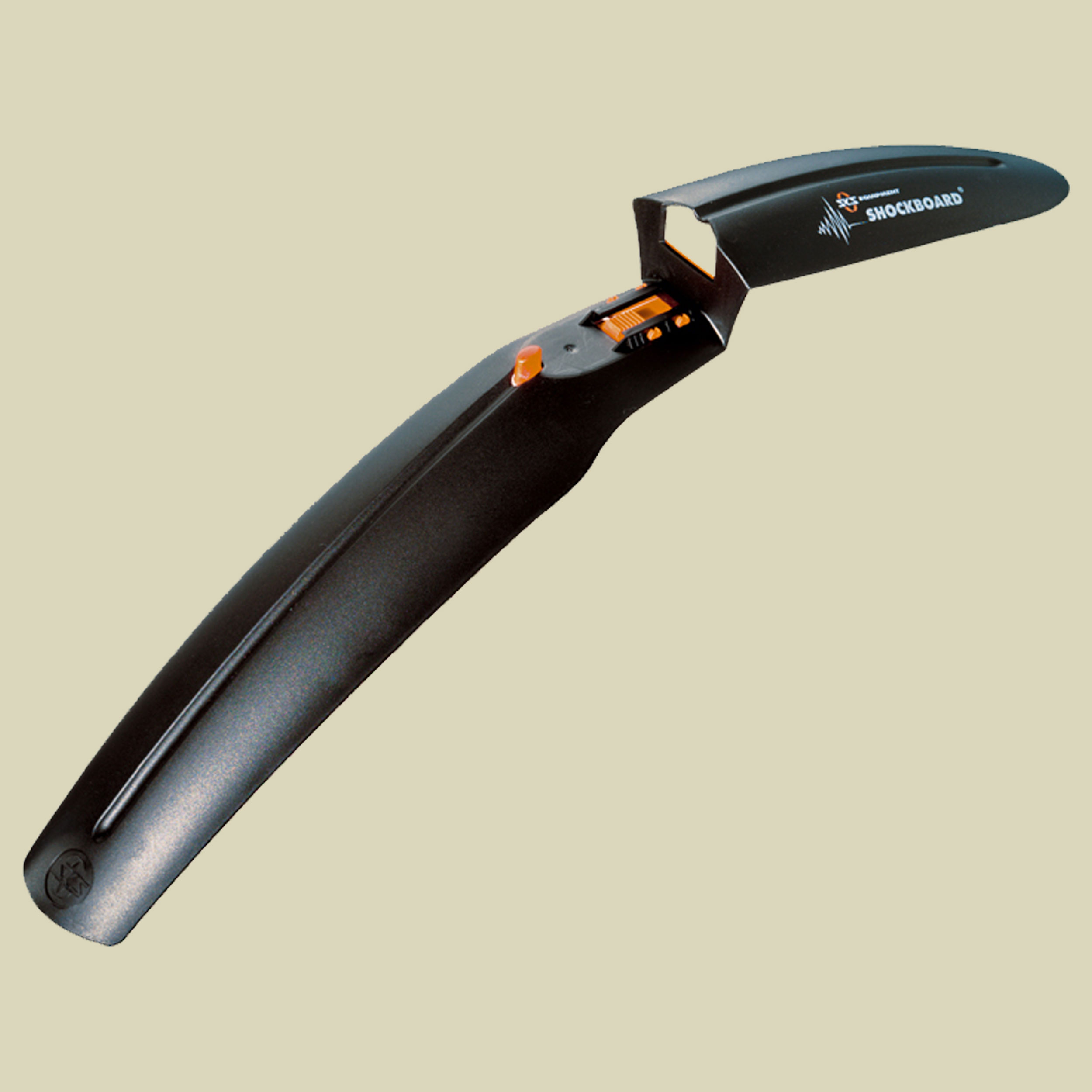 Shockboard Vorderrad Schutzblech Farbe schwarz