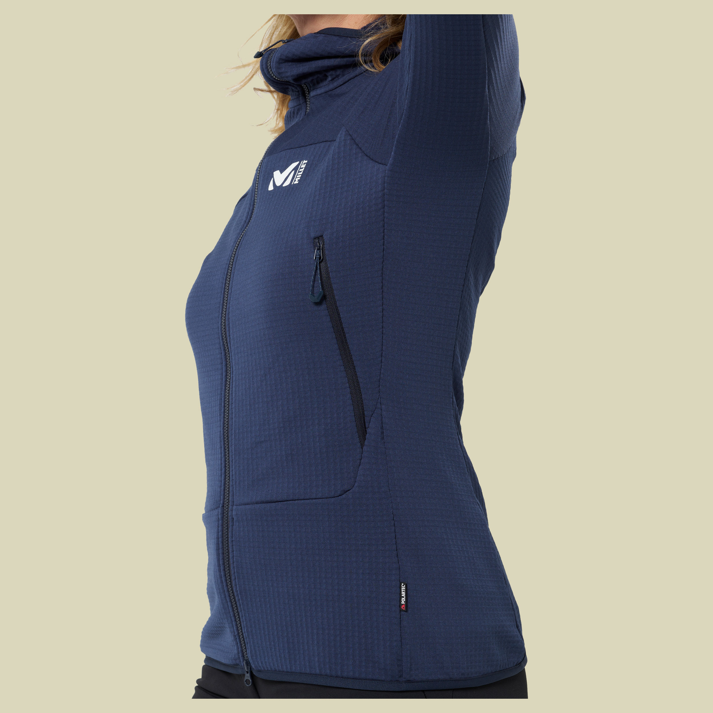 Fusion Grid Hoodie Women