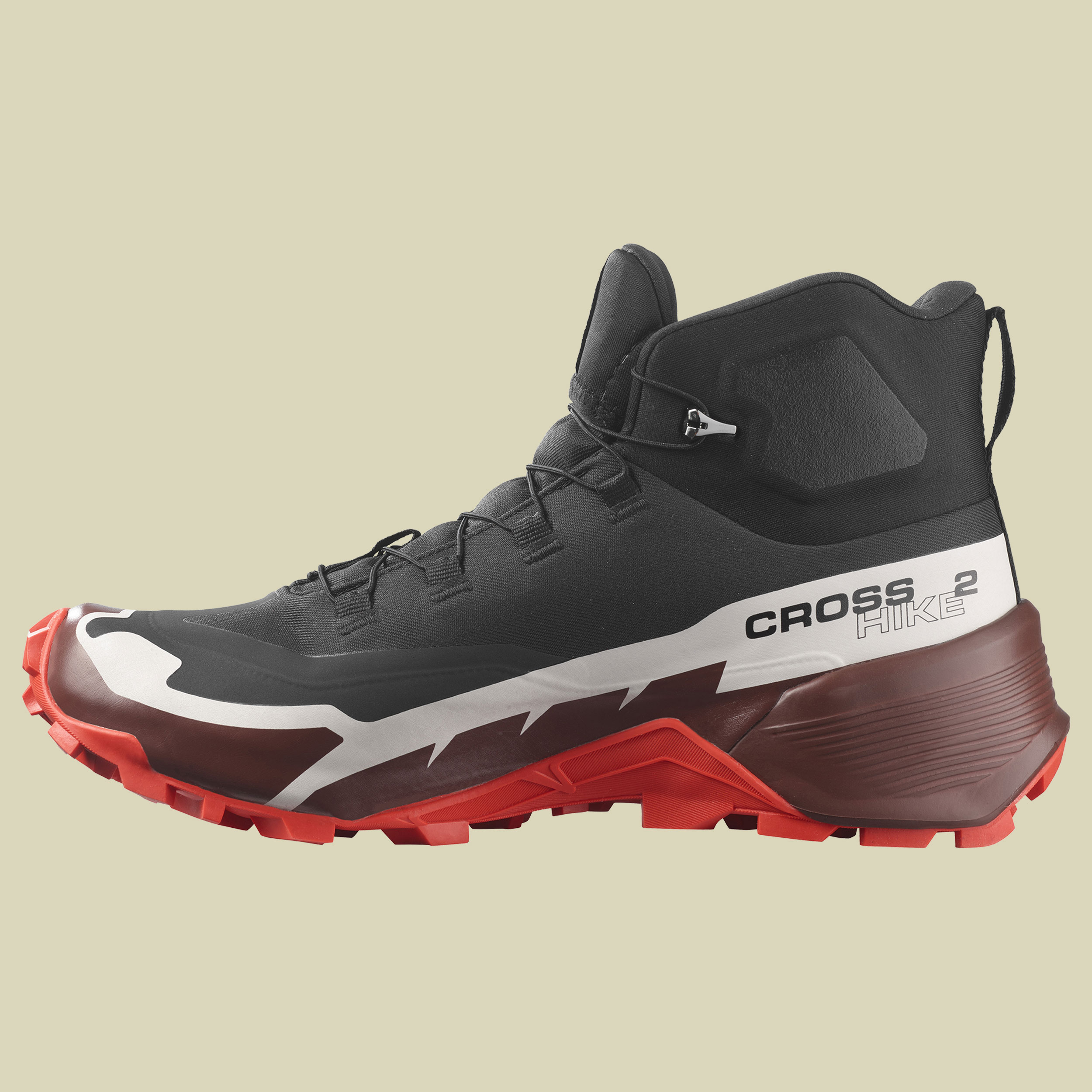 Cross Hike Mid GTX 2 Men Größe UK 9,5 Farbe black/bitter chocolate/fiery red