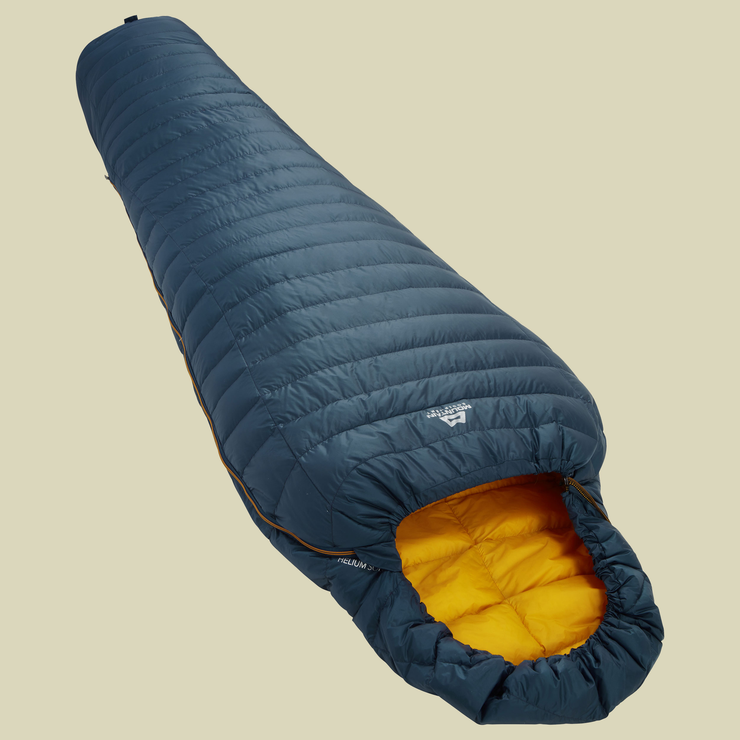 Helium Solo Schlafsack Körpergröße 185 cm cm Farbe majolica blue, Schlafsack Reissverschluss links