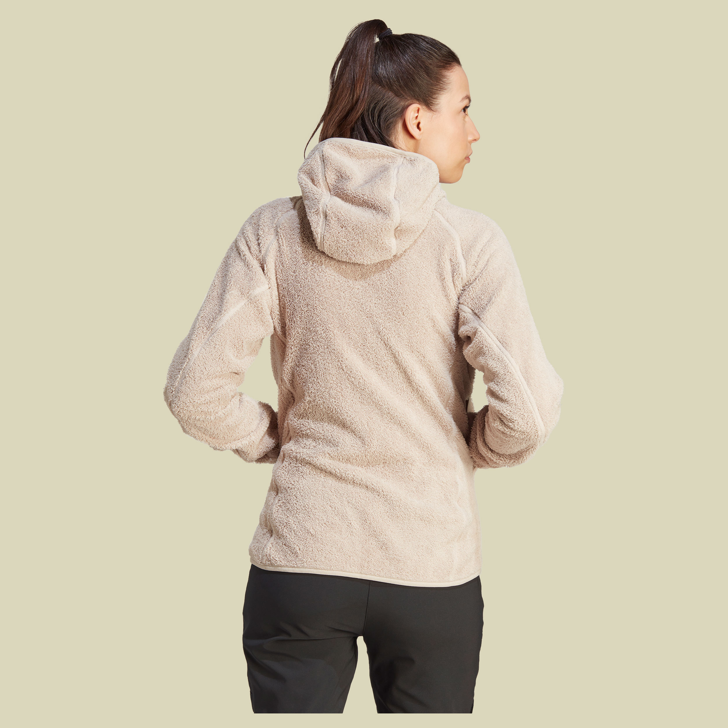 Terrex Techrock Reversible HP Fleece Jacket Women Größe XL Farbe wonder beige