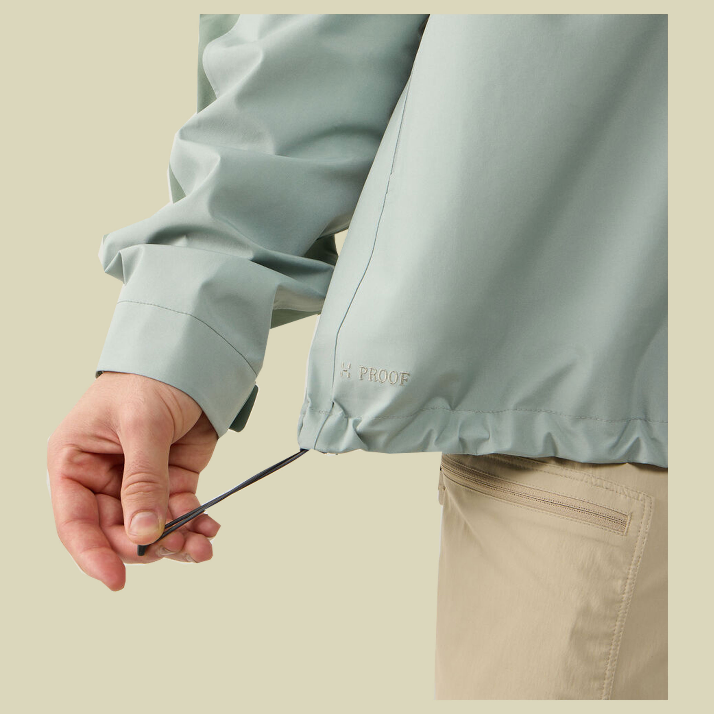 Front Proof II Jacket Men XL grün II - chlorophyll green/dew green        