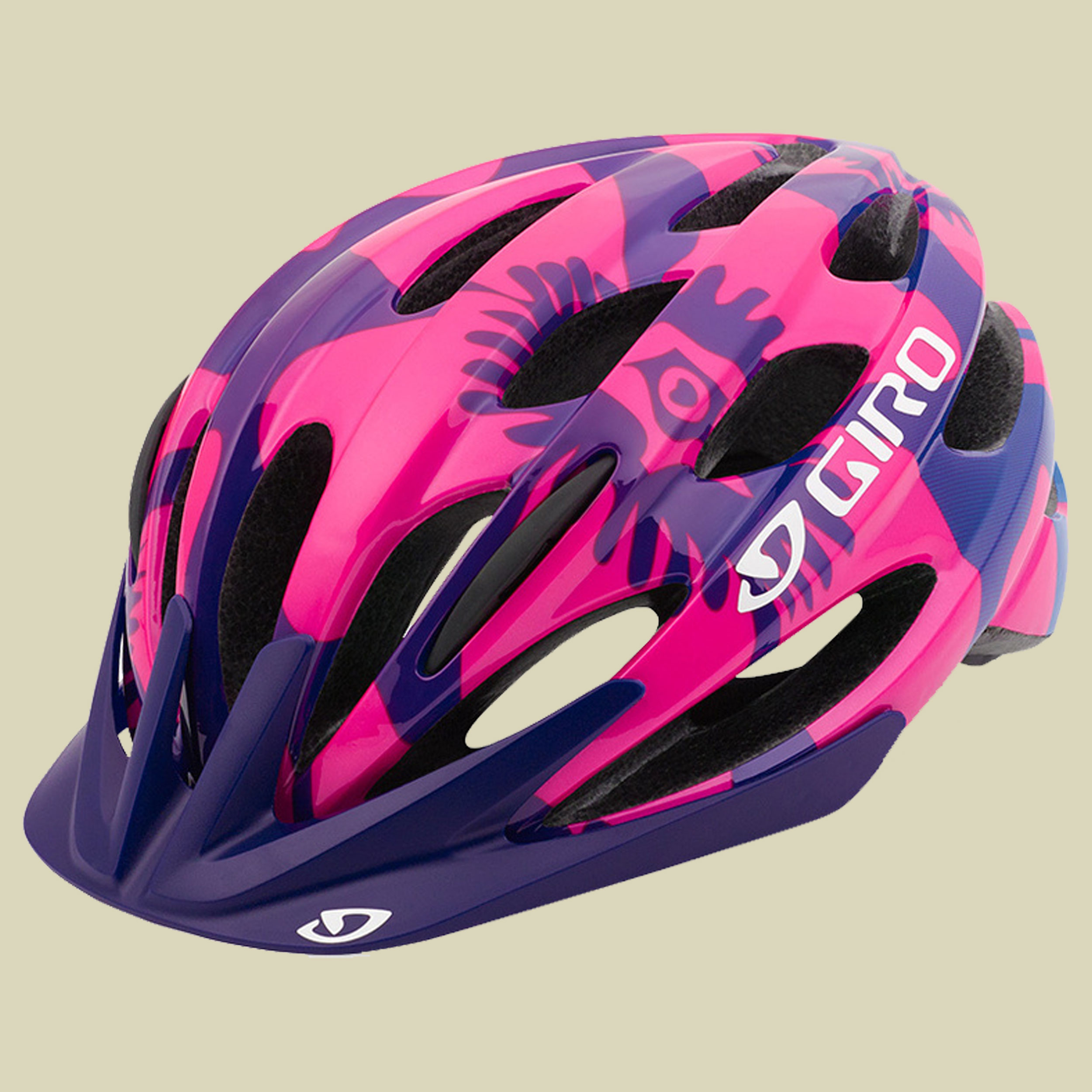 Raze Kopfumfang Unisize 50-57 cm Farbe mat berry/blue flowers