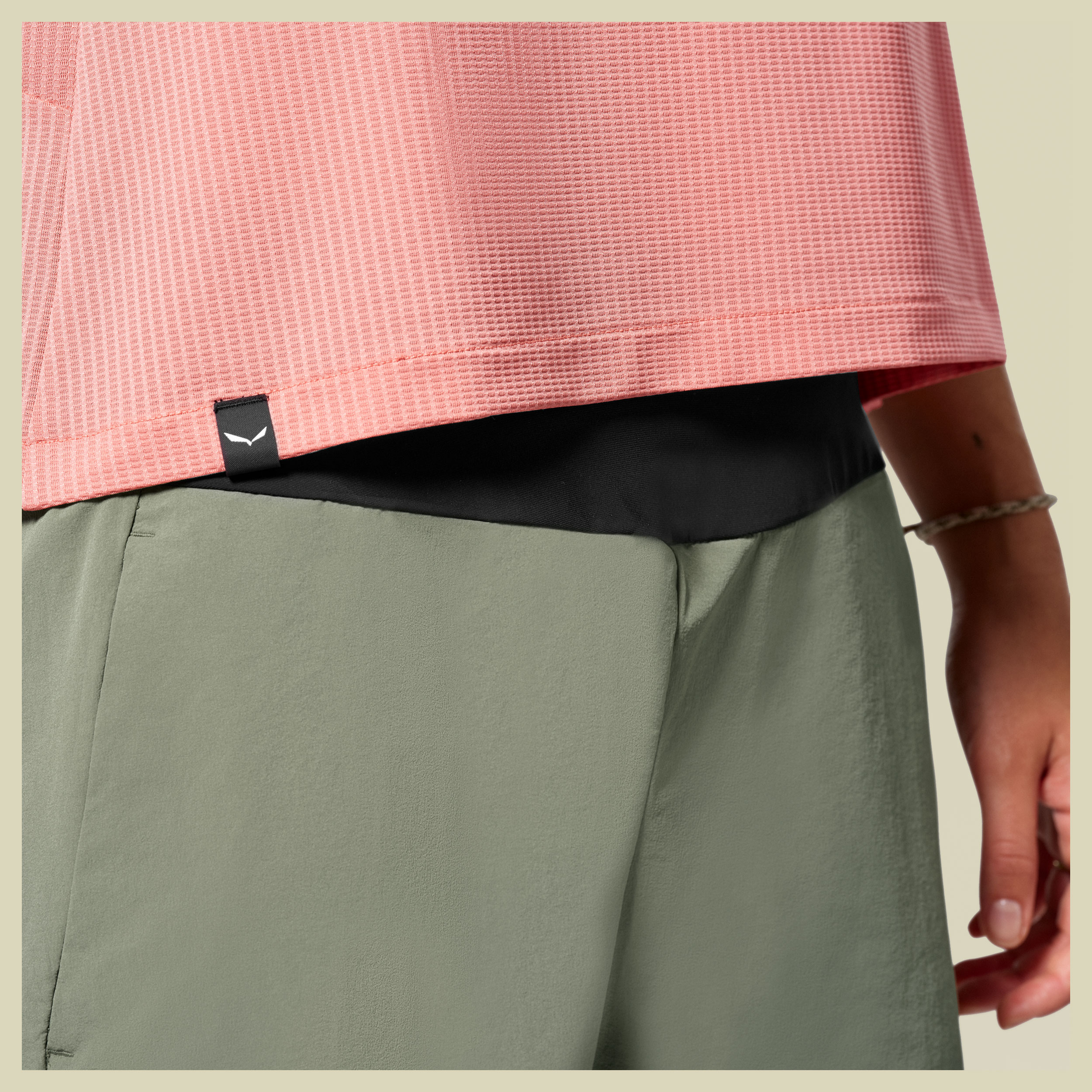 Pedroc DST Light Short Women 42 grün - Farbe faded green