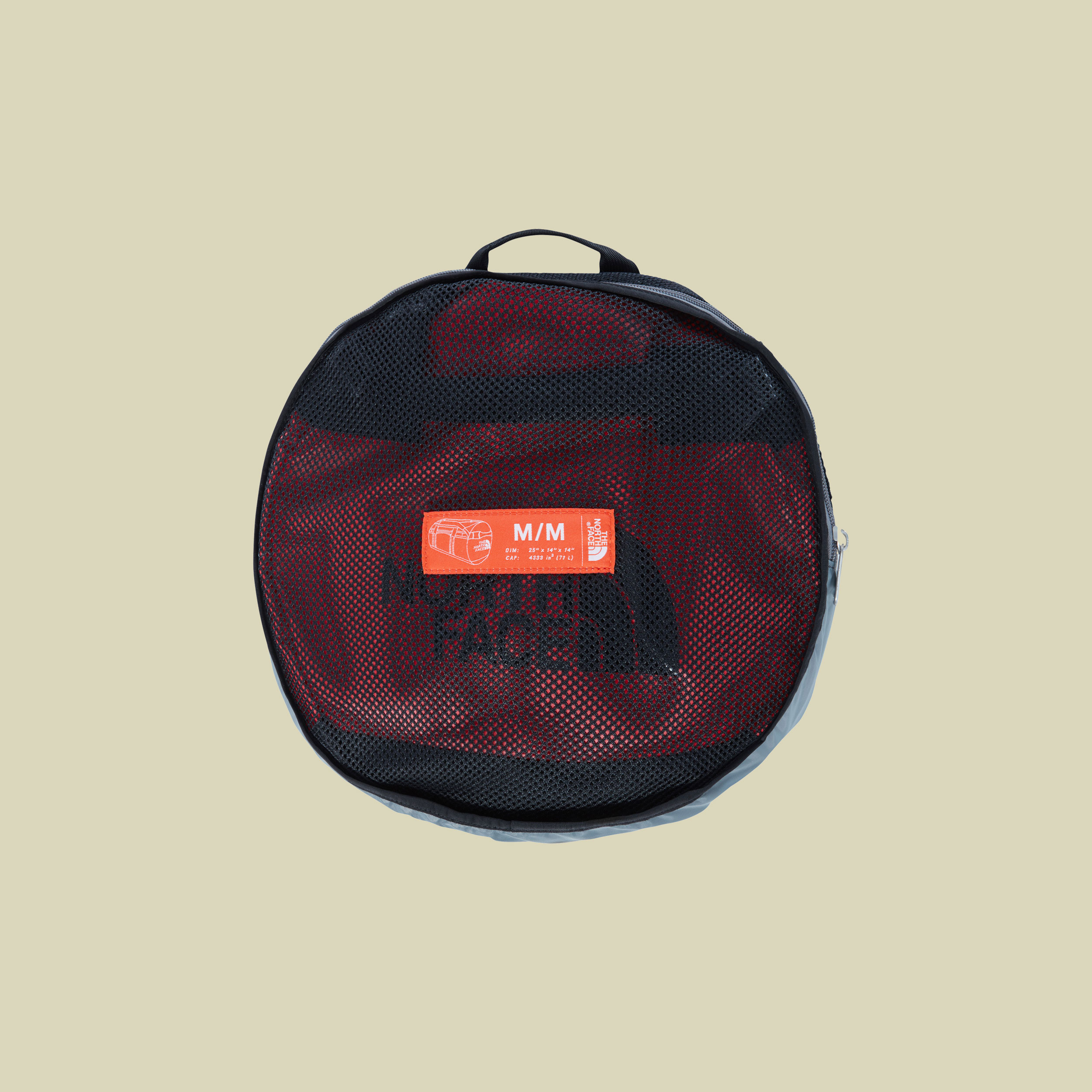 Base Camp Duffel M Volumen 71 Farbe tnf red - tnf black