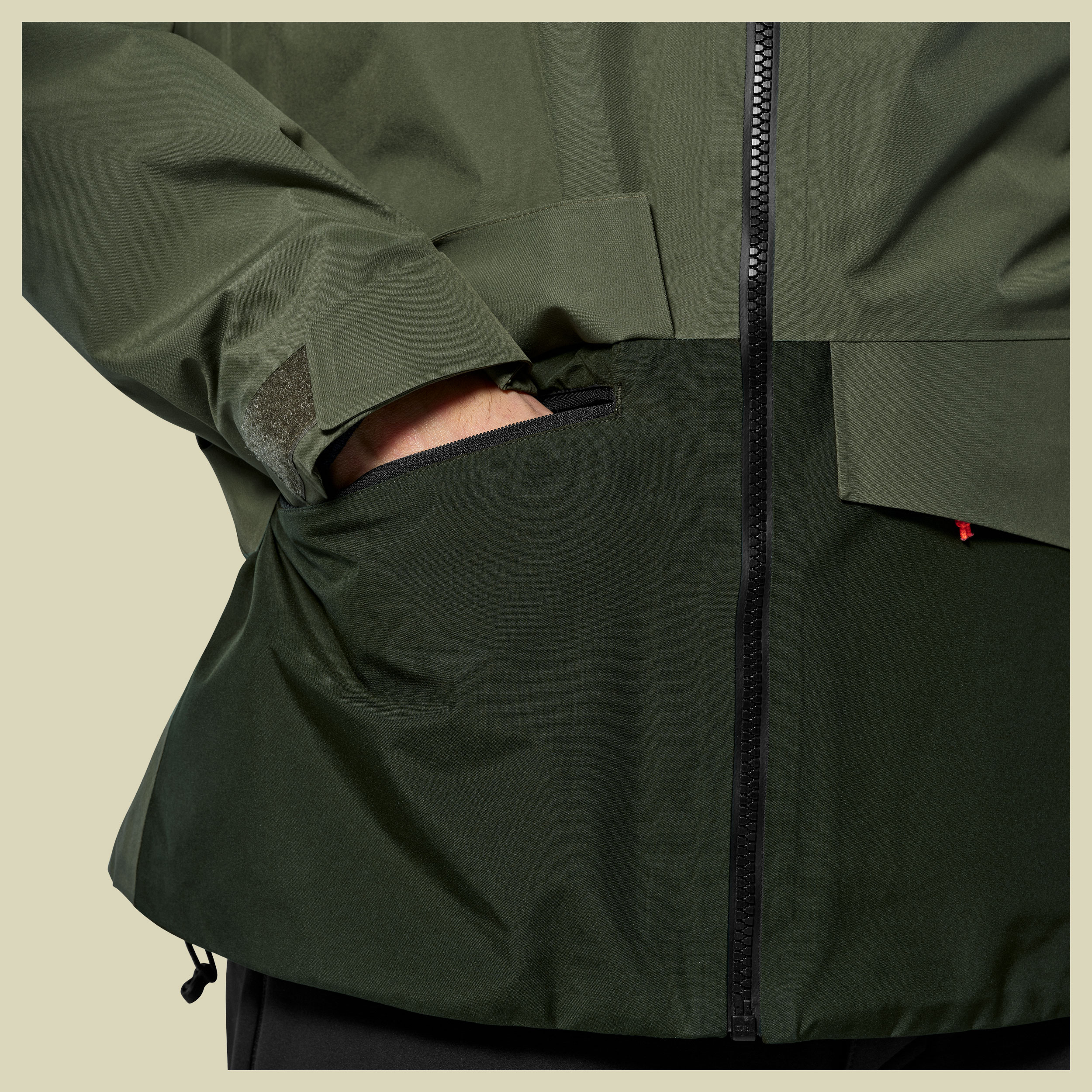 Puez GTX 2L EPE Jacket Men XXL (54) grün - dark olive/5A50