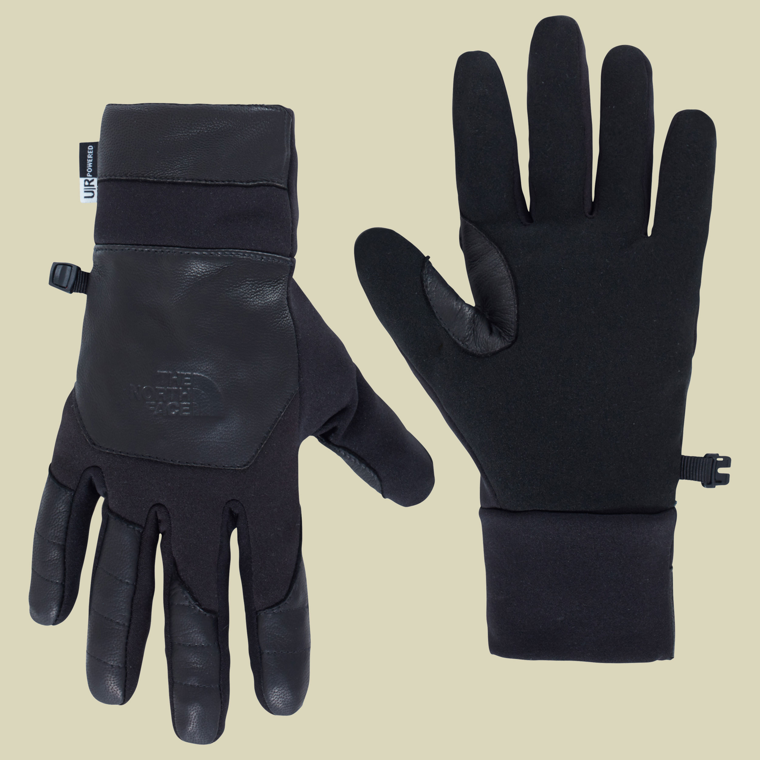 Etip Leather Glove Men Größe S Farbe TNF black