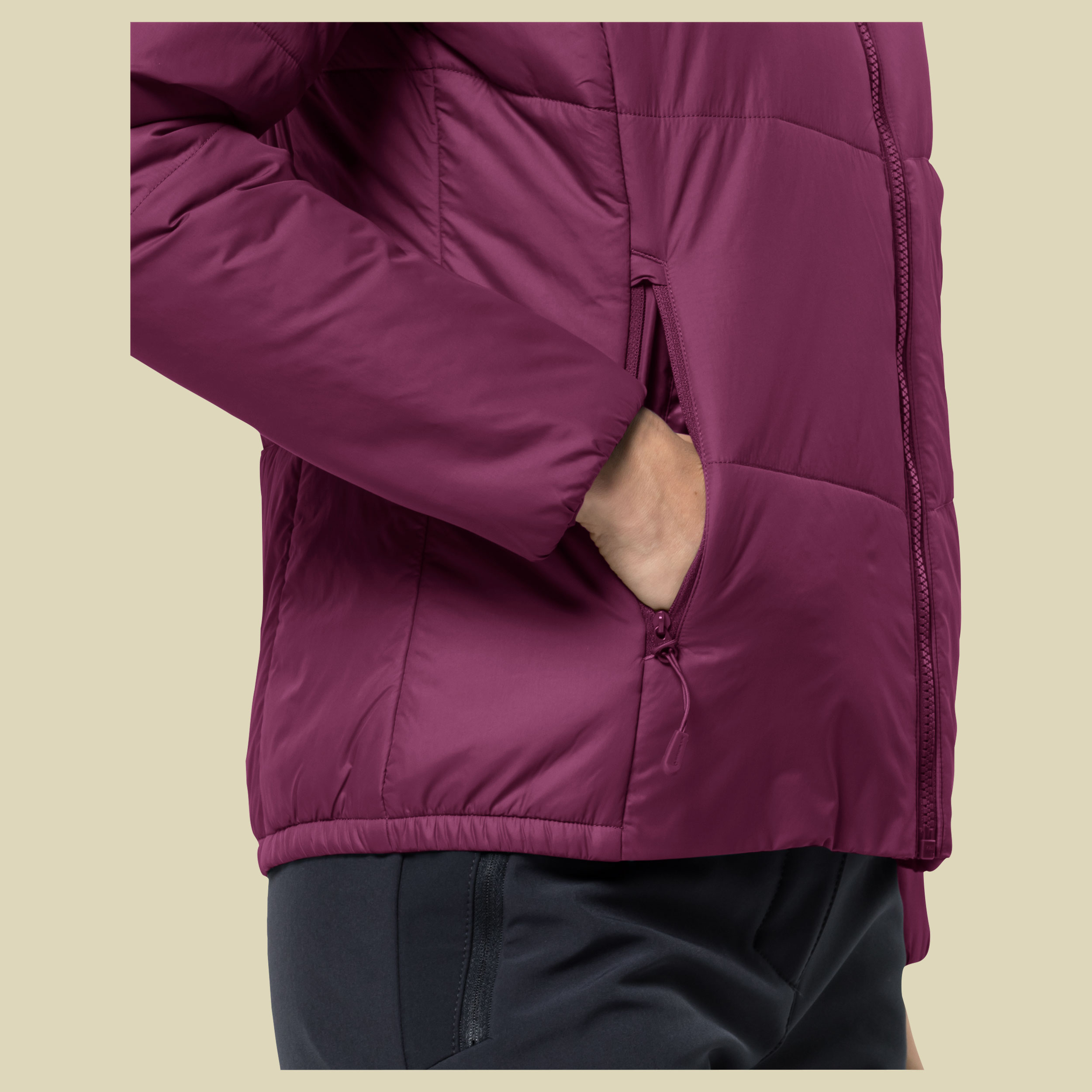 Bergland Ins Jacket Women Größe XL Farbe wild berry