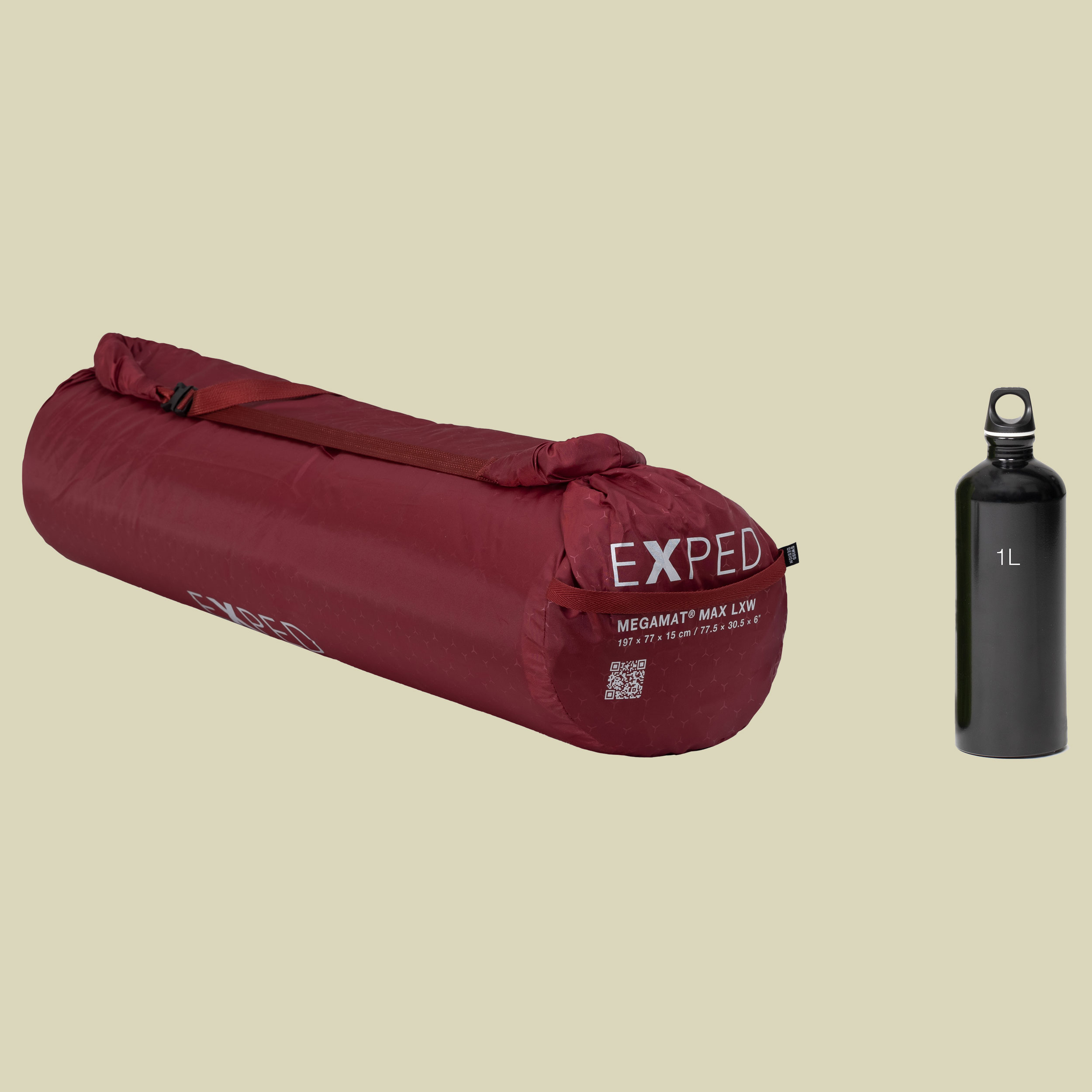 MegaMat Max LXW Größe 197 x 77 x 15 cm Farbe cypress