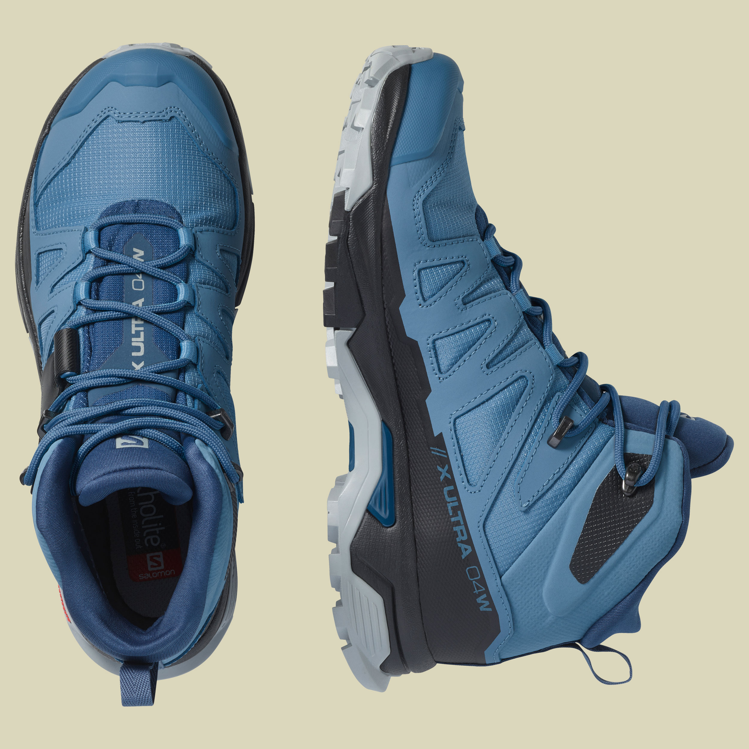 X Ultra 4 Mid GTX Women Größe UK 5,5 Farbe copen blue/black/dark denim