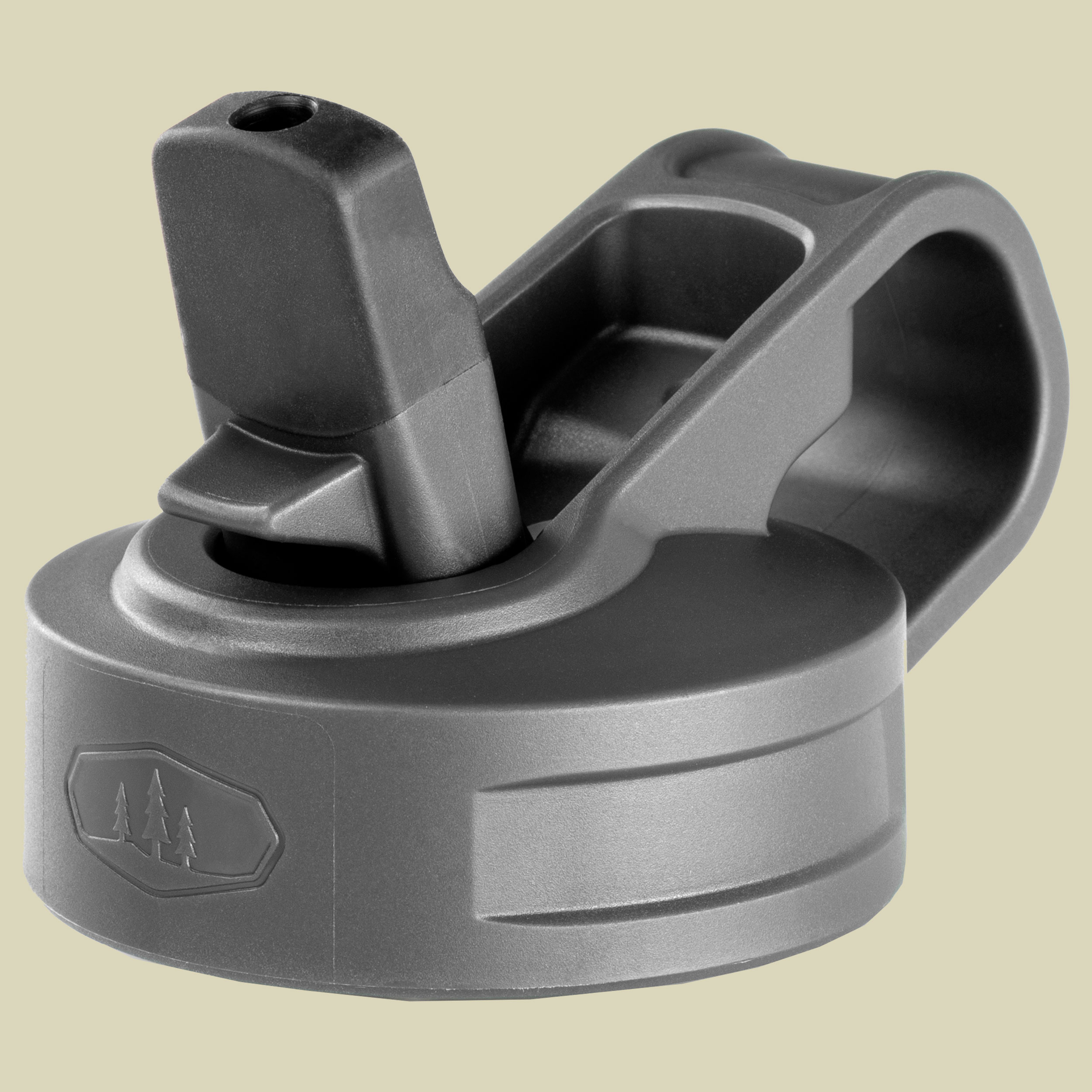 Insulated Wide Mouth Straw Top Farbe black