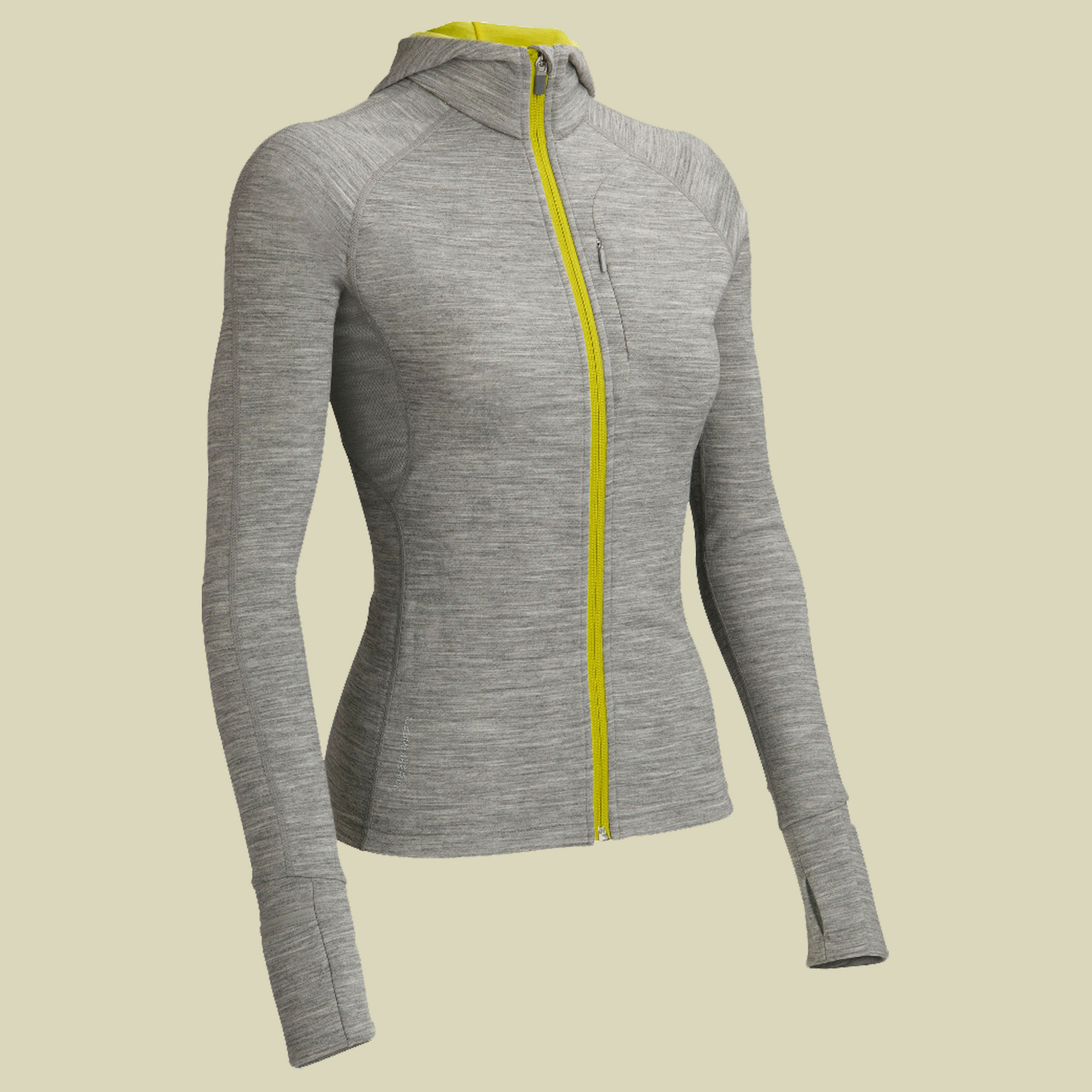 Quantum LS Zip Hood Women 260 Größe L Farbe metro