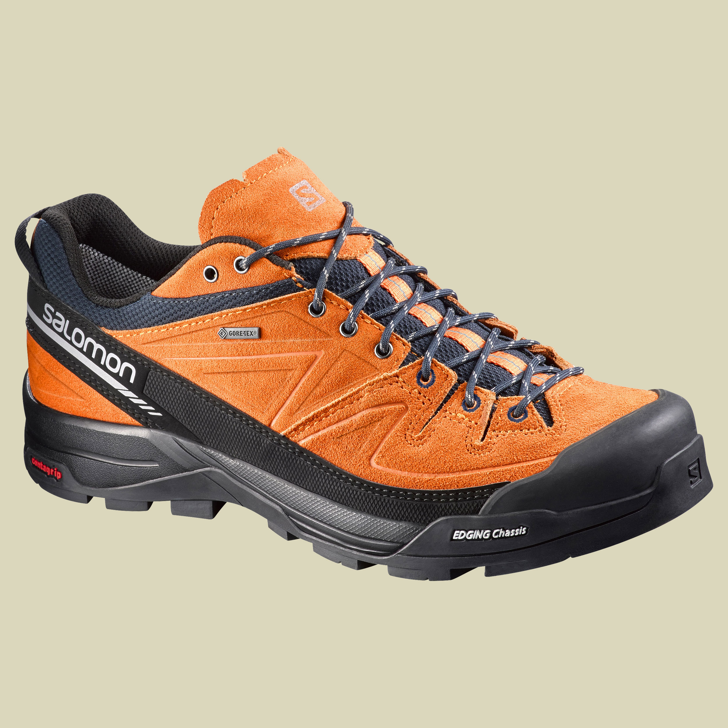 X ALP LTR GTX Men Größe UK 7,5 Farbe clementine-x/deep blue/aluminium
