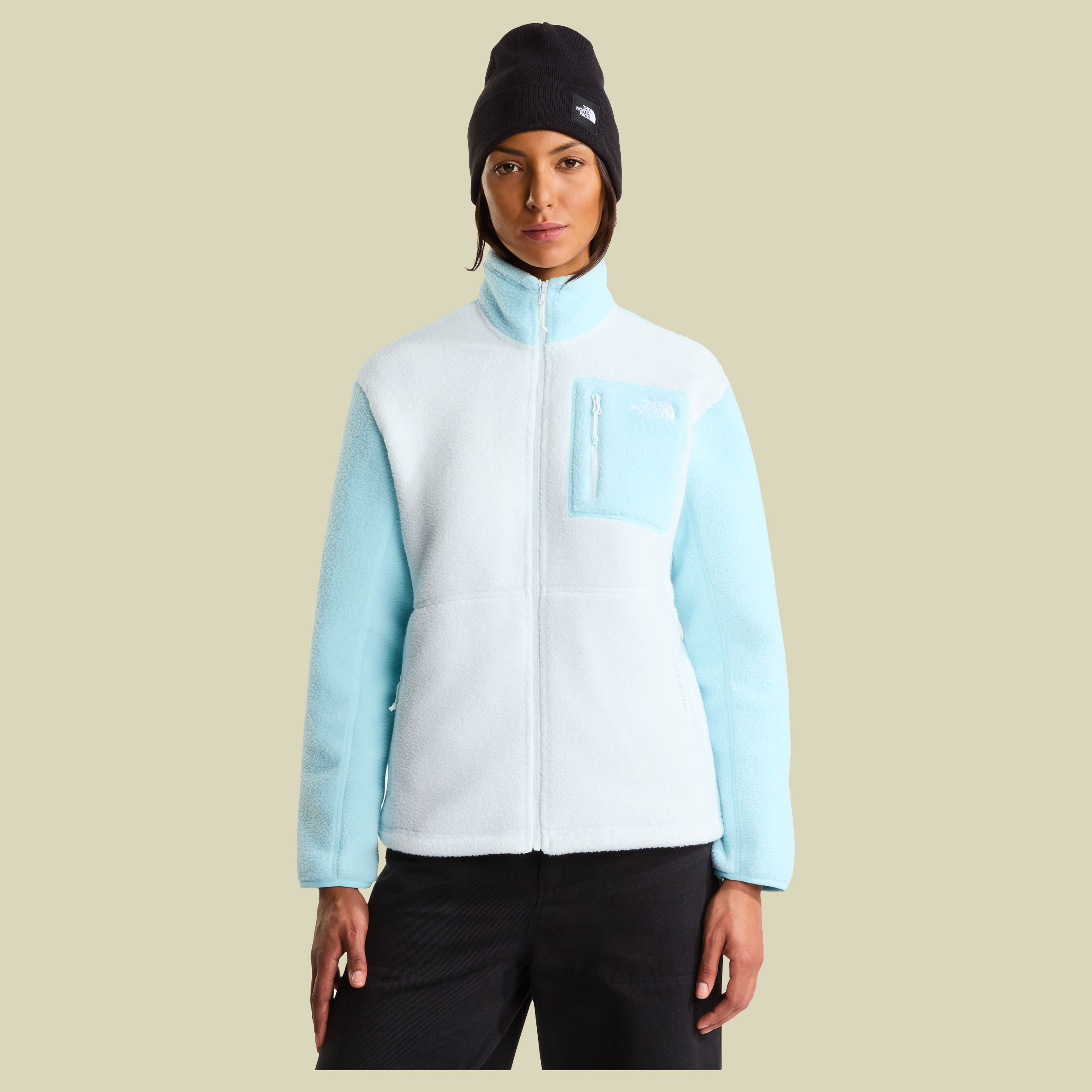 Yumiori Full Zip Women XS blau - pearl stone/glacier