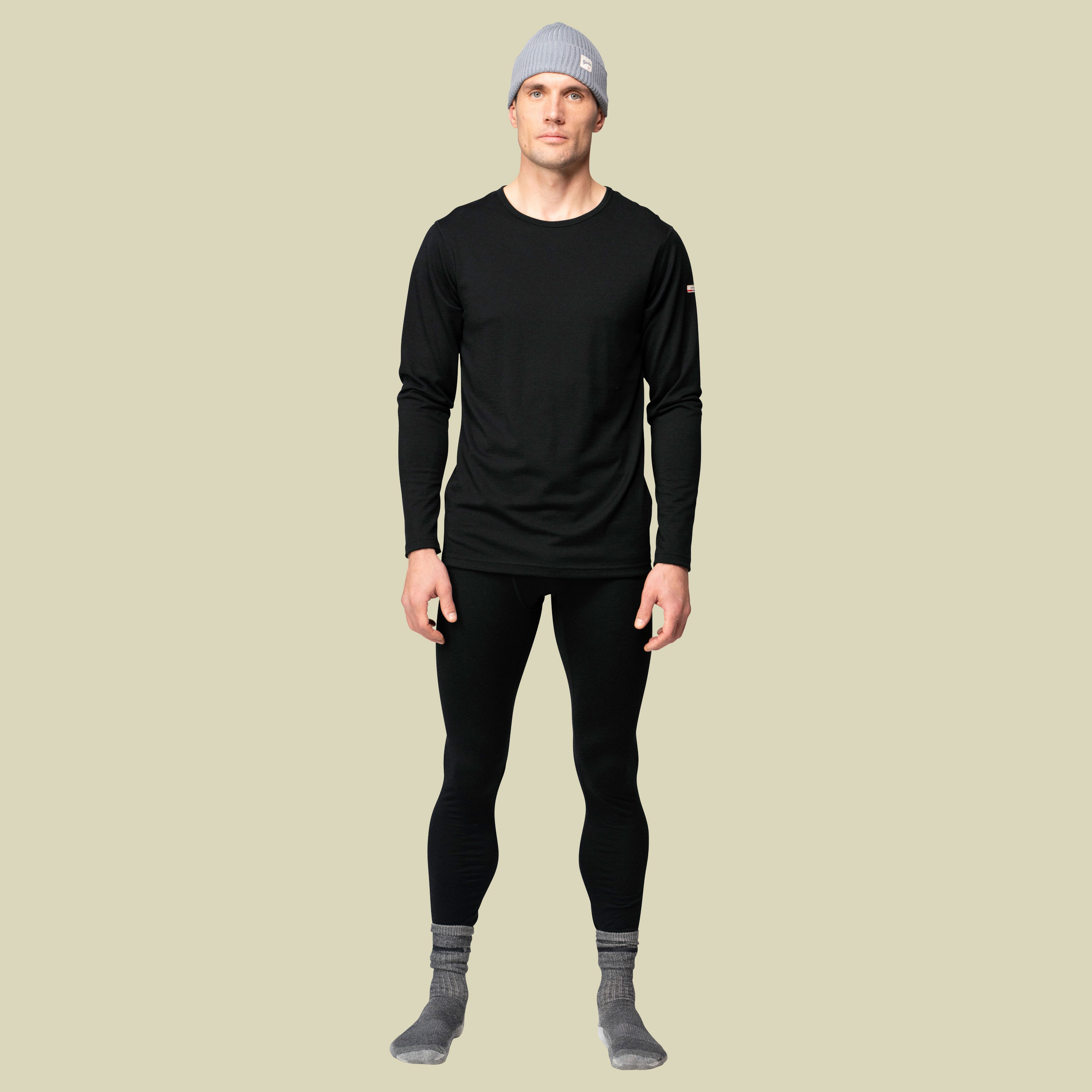 Breeze Plus Merino 200 Shirt Man S schwarz - black