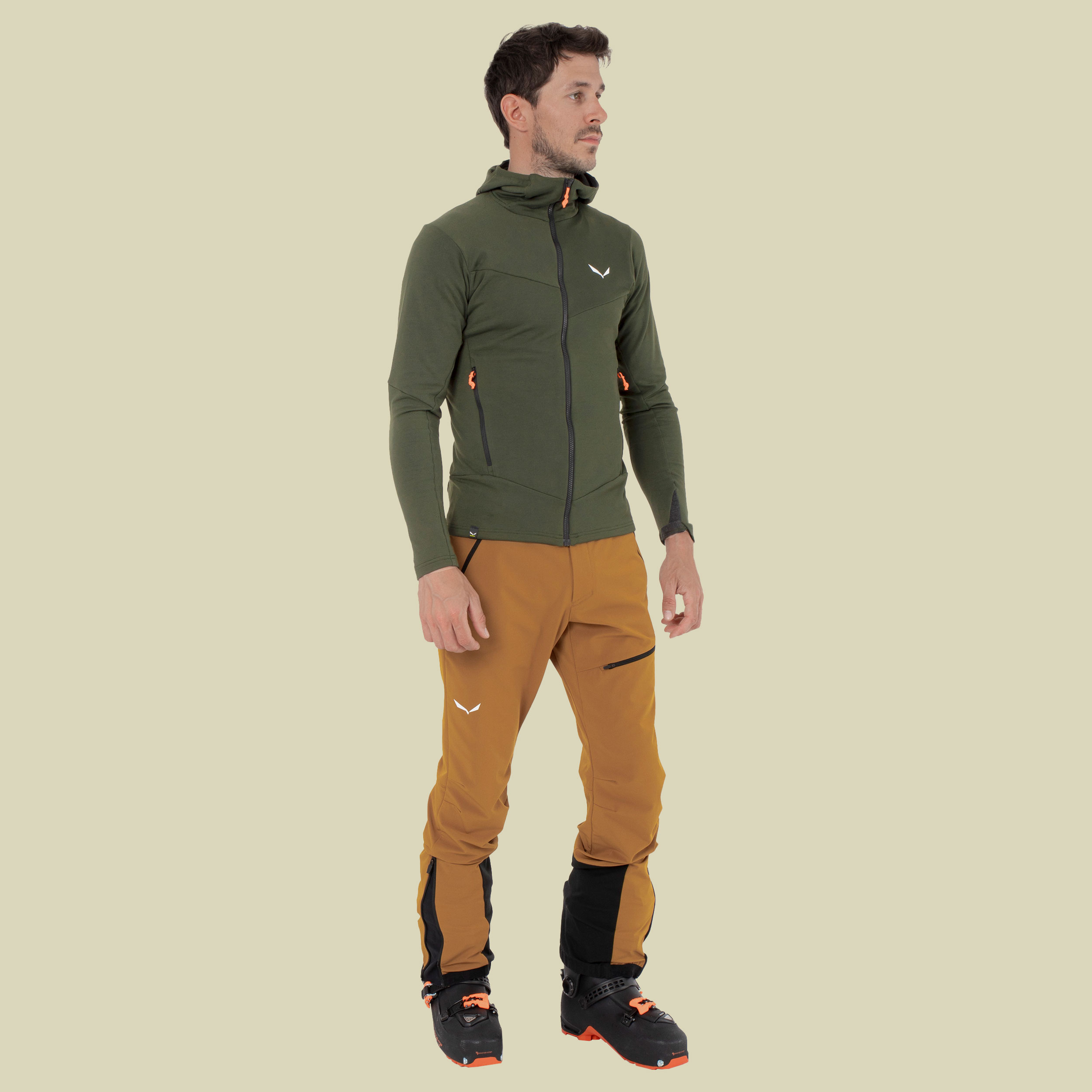 Sella Merino HD Jacket Men XL grün - dark olive