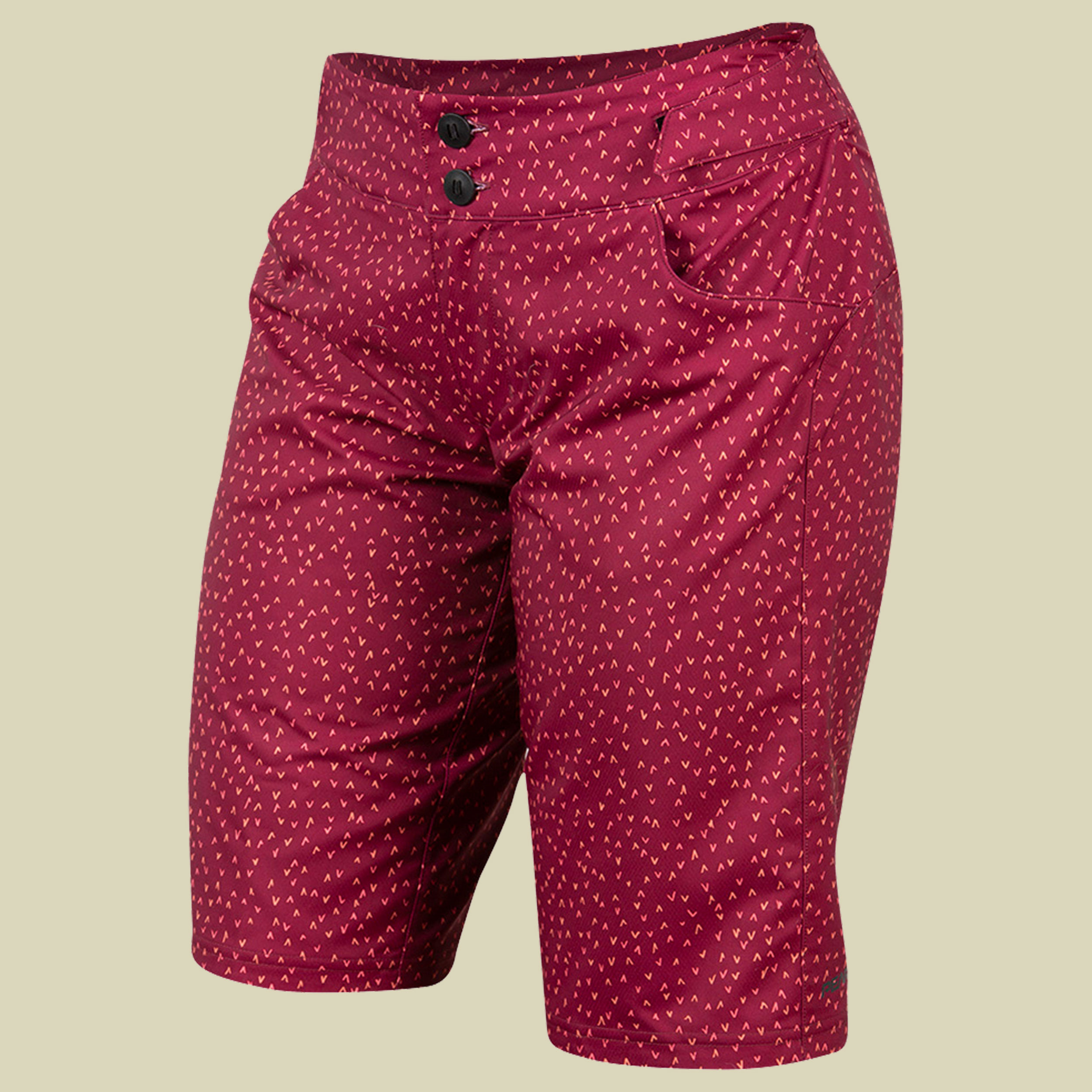 Launch Print Short Women Größe 6 Farbe beet red flicker