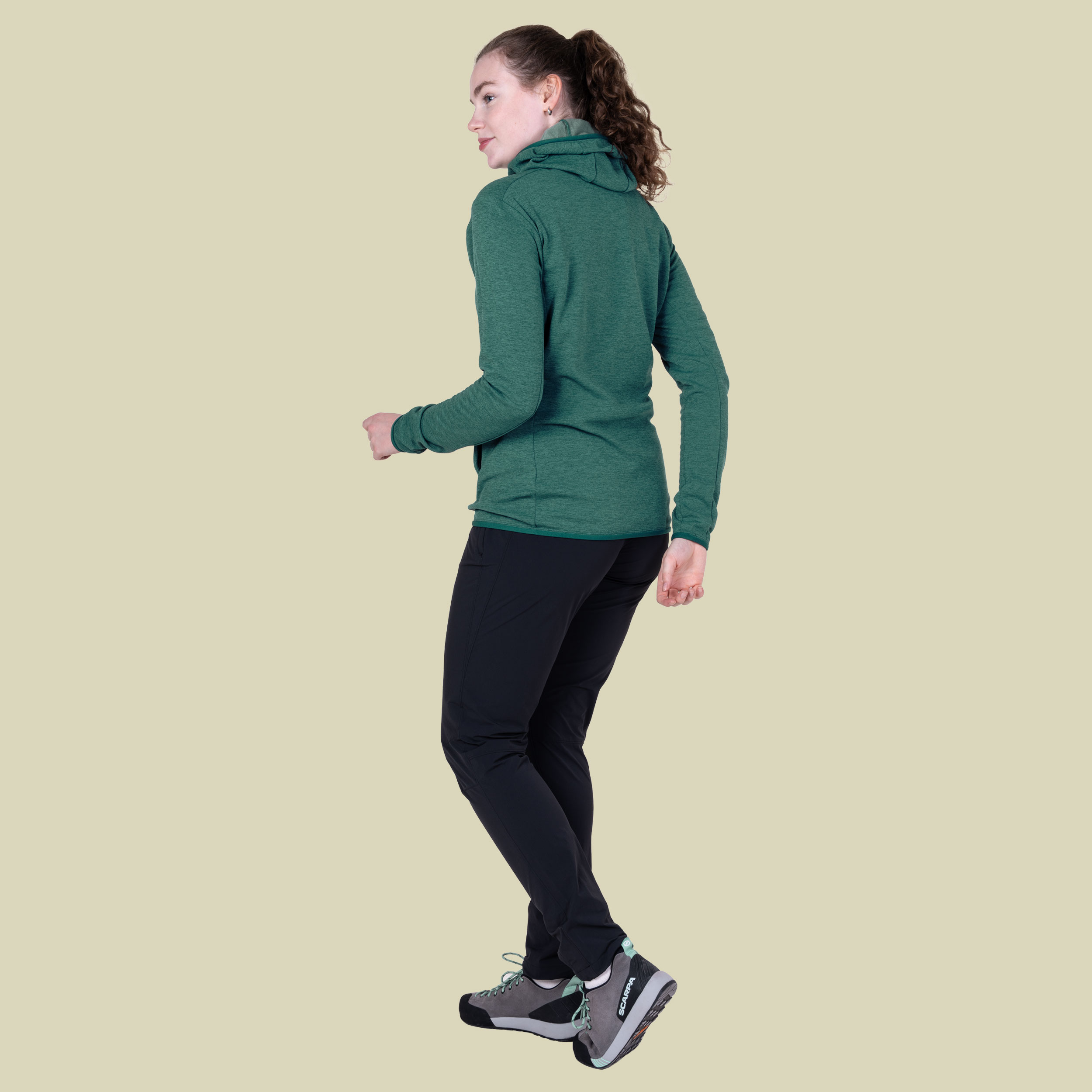 Calico Hooded Jacket Women grün S (10) - sea pine