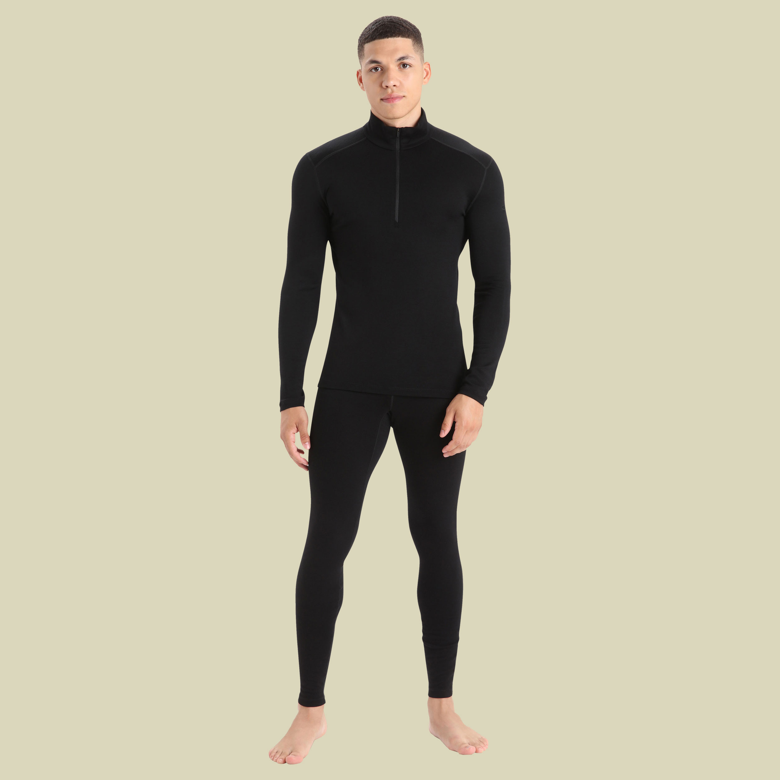 Tech LS Half Zip 260 Men schwarz XXL - black