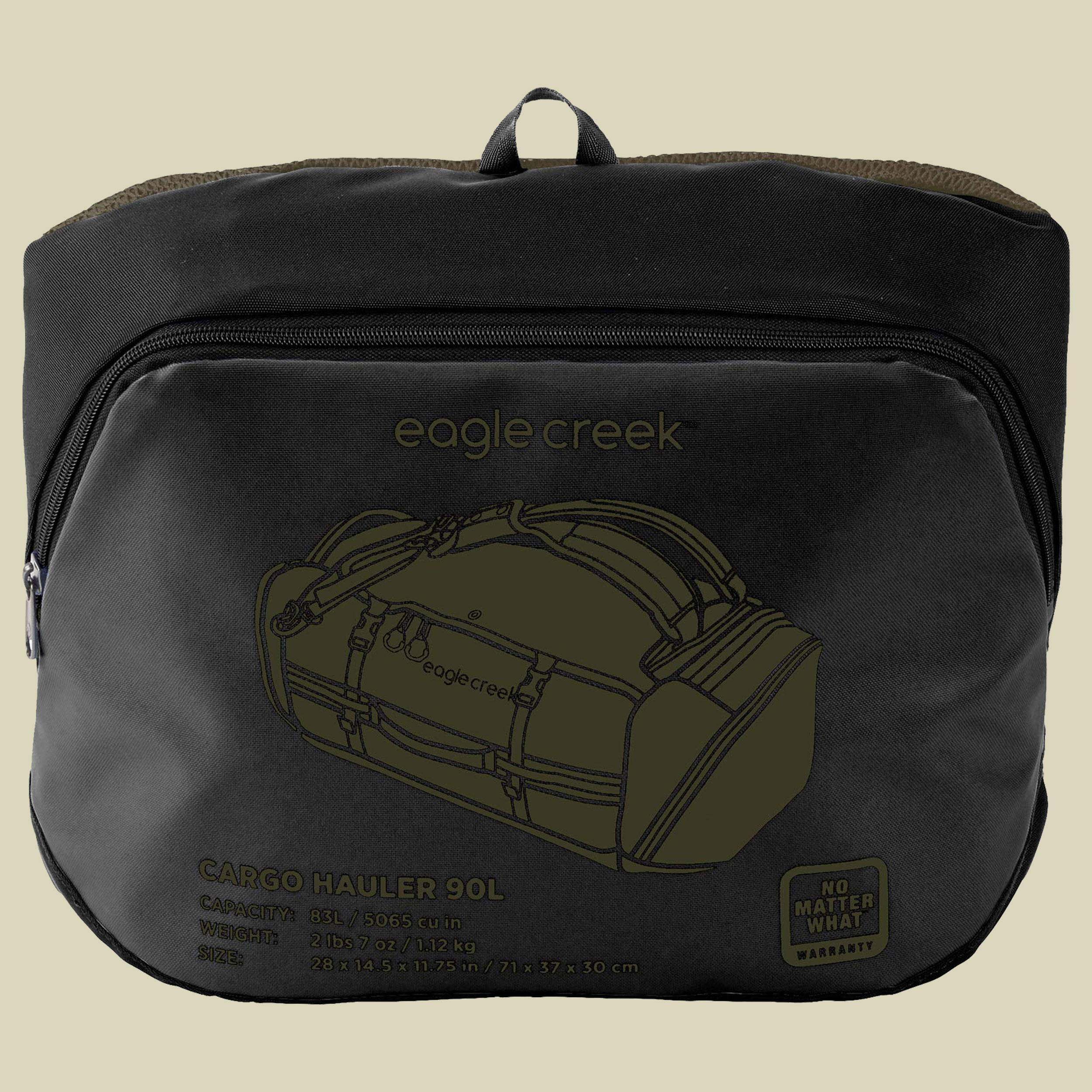 Cargo Hauler Duffel 90L Volumen 90 Farbe jet black