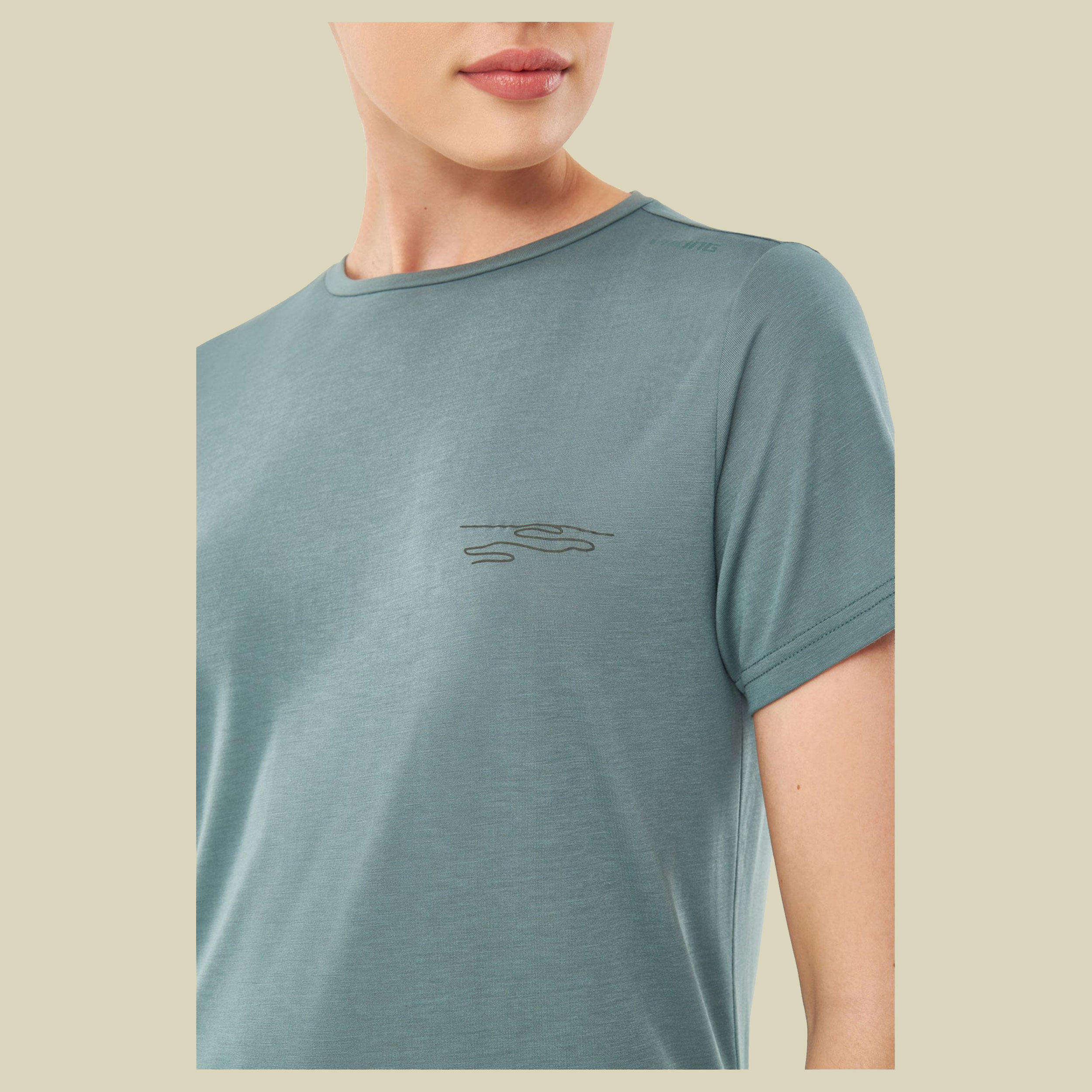 T-Shirt Morain Woman XL grün- Farbe green