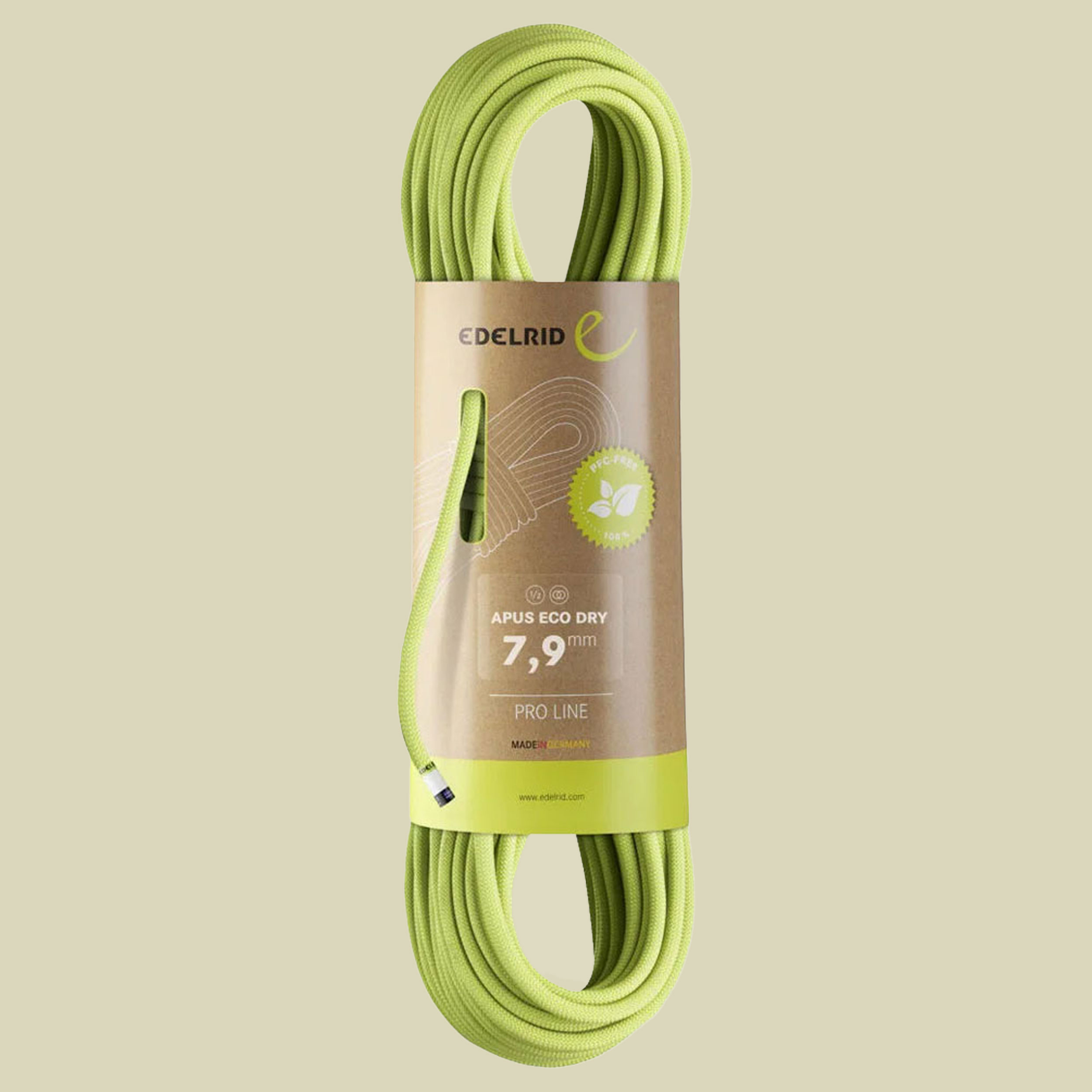 Apus Eco Dry 7,9mm 50 m grün - oasis