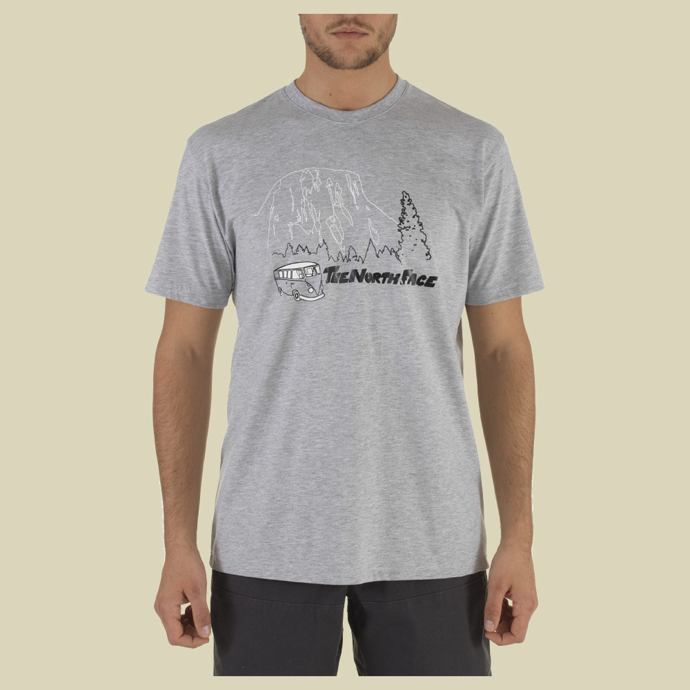 S/S Bus Adventure Tee Shirt Men Größe S Farbe heather grey