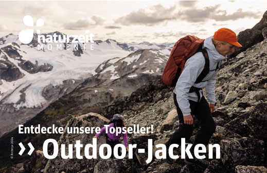 naturzeit Werbeteaser Outdoorjacken