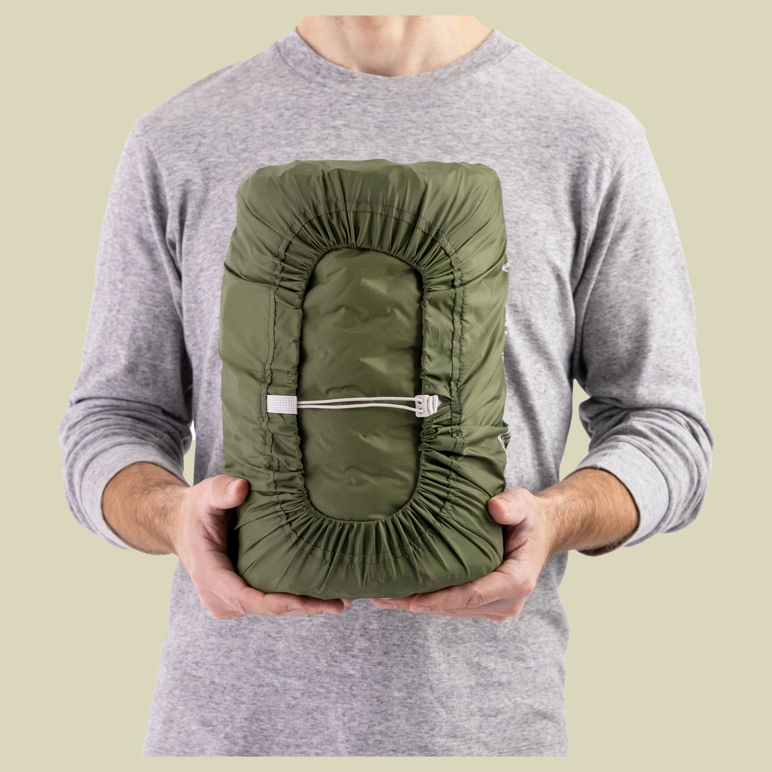 Camp Plus Self-Inflating Mat large rectangular grün - Farbe cypress